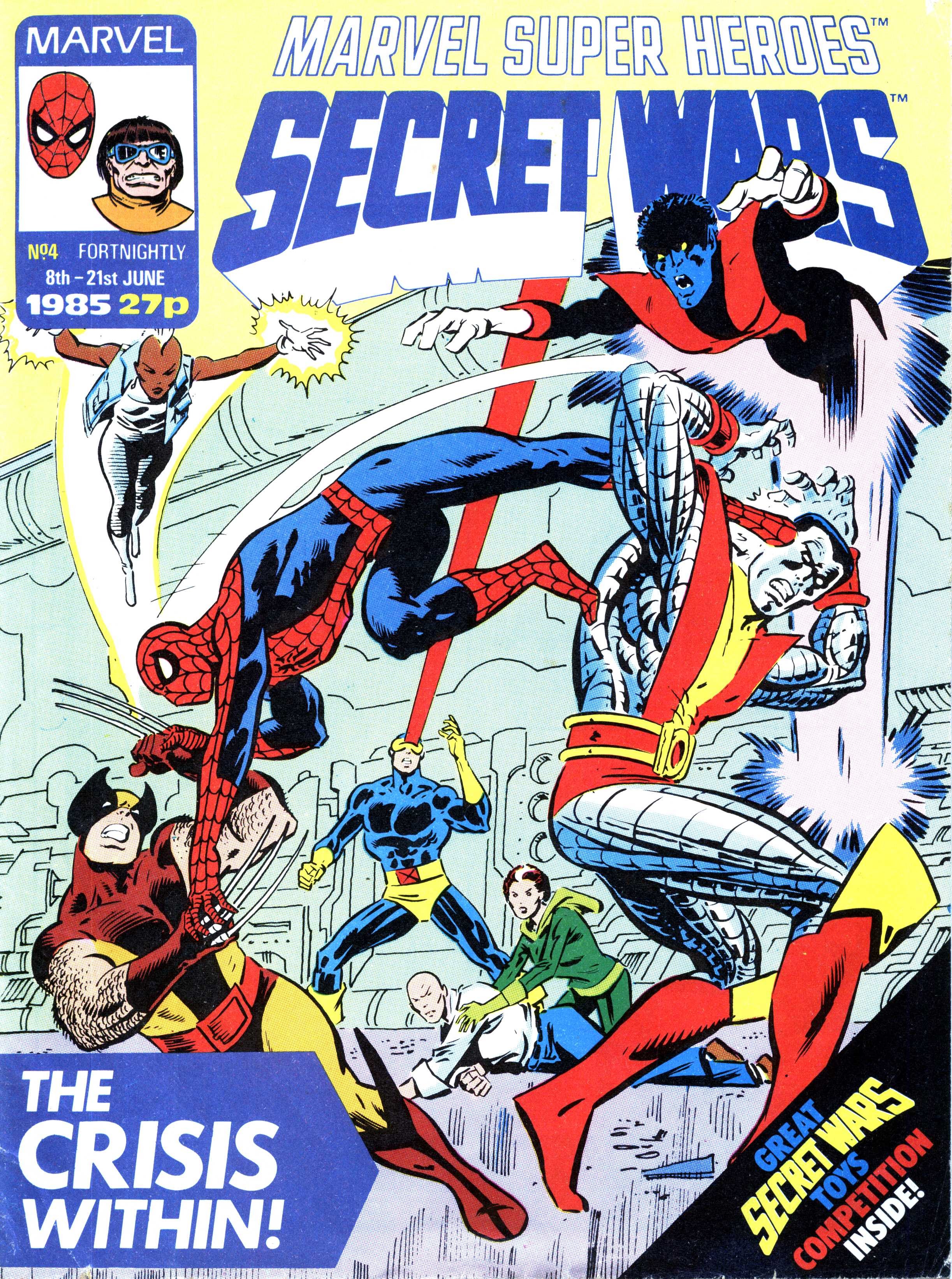 Read online Secret Wars (1985) comic -  Issue #4 - 1
