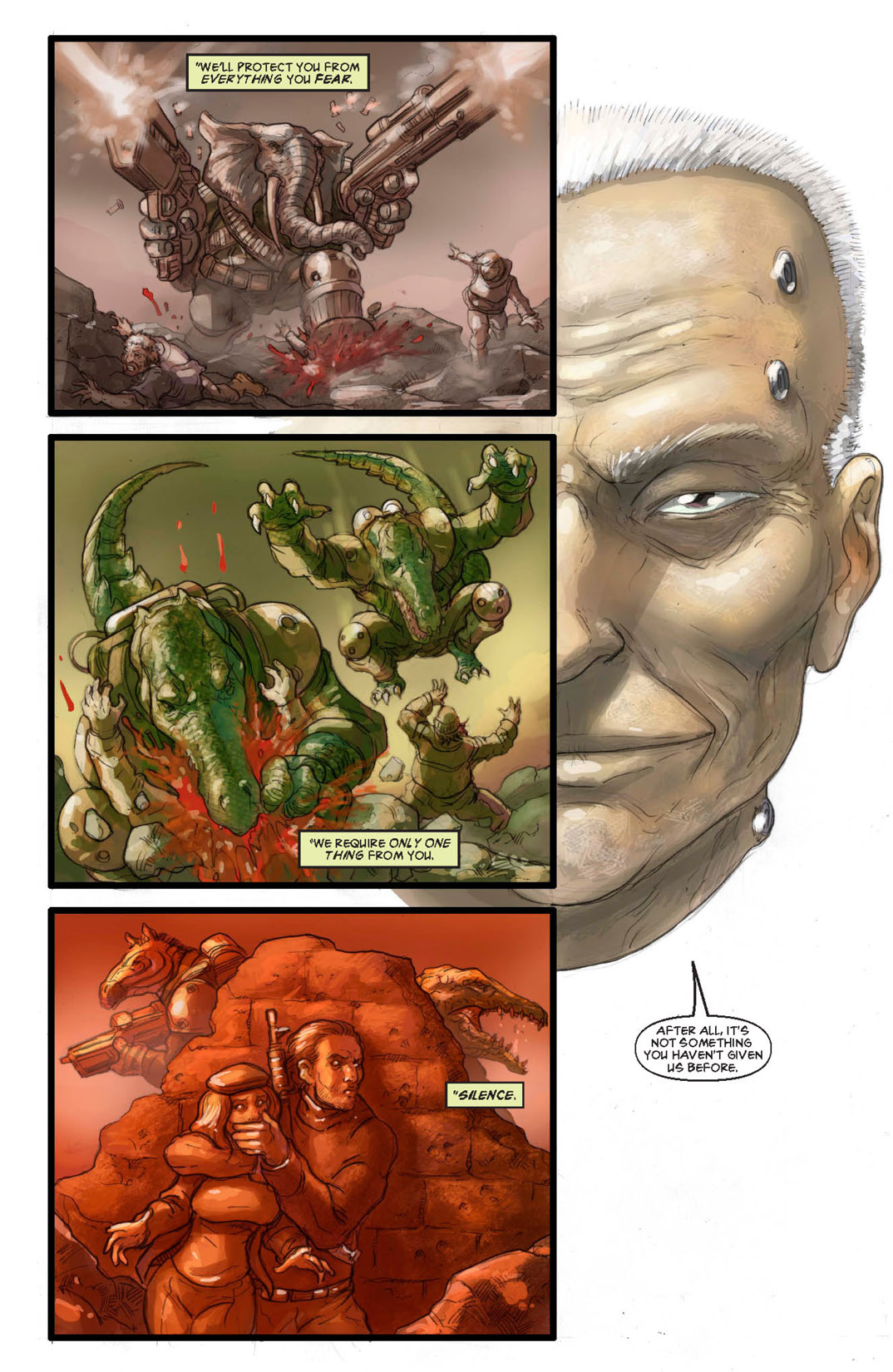 Read online Elephantmen comic -  Issue #32 - 36