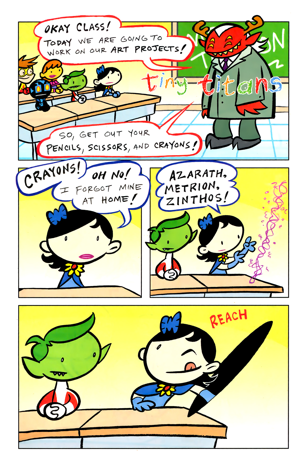 Read online Tiny Titans comic -  Issue #20 - 7