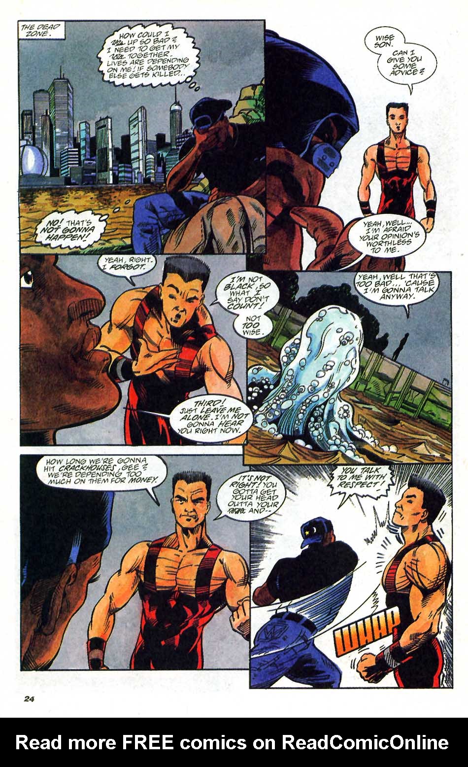 Read online Blood Syndicate comic -  Issue #6 - 19