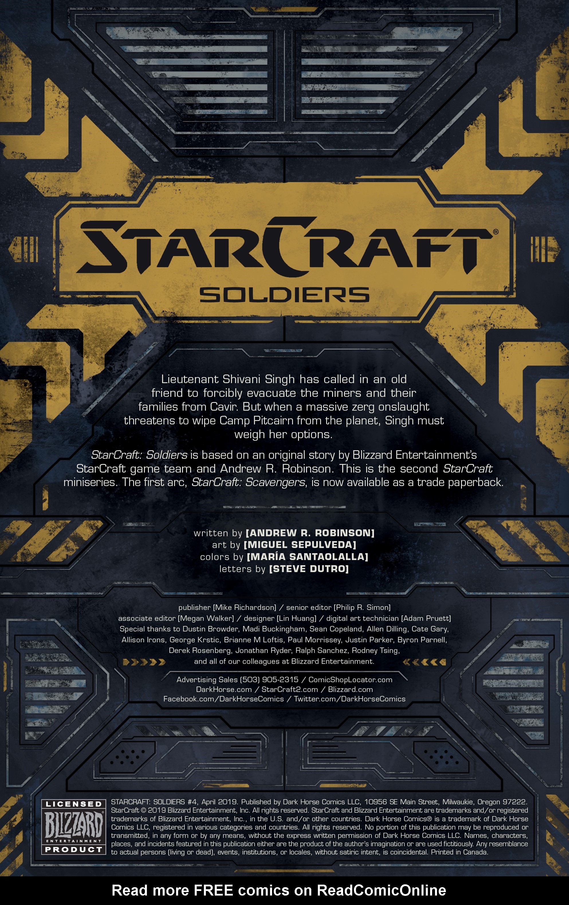 Read online StarCraft: Soldiers comic -  Issue #4 - 2