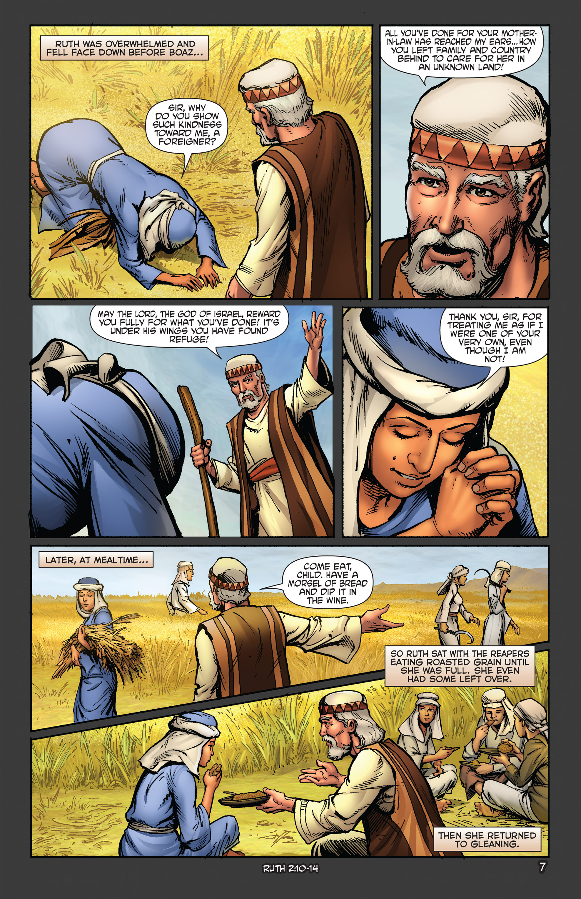Read online The Kingstone Bible comic -  Issue #5 - 12