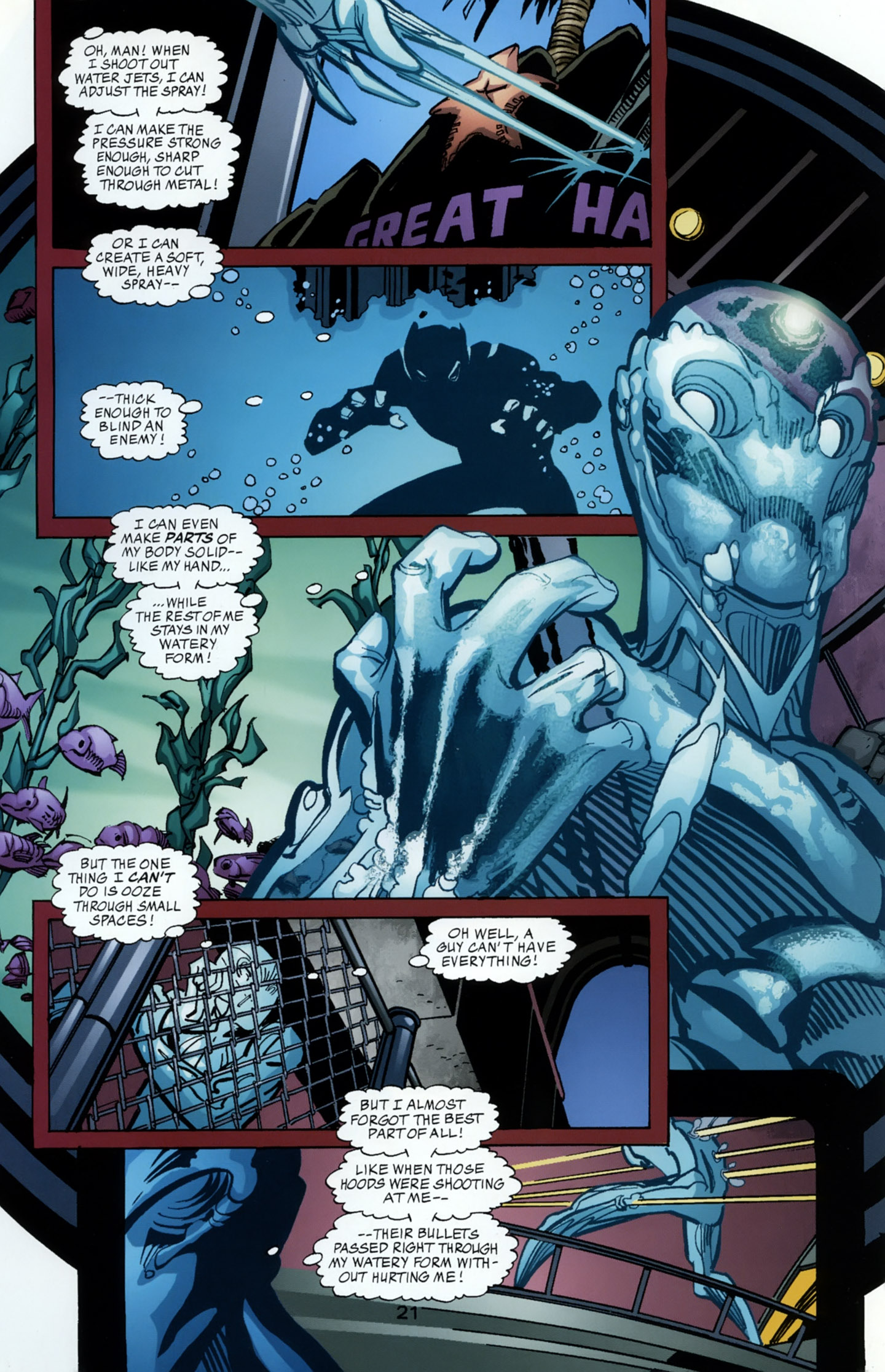 Read online Just Imagine Stan Lee With Scott McDaniel Creating Aquaman comic -  Issue # Full - 23