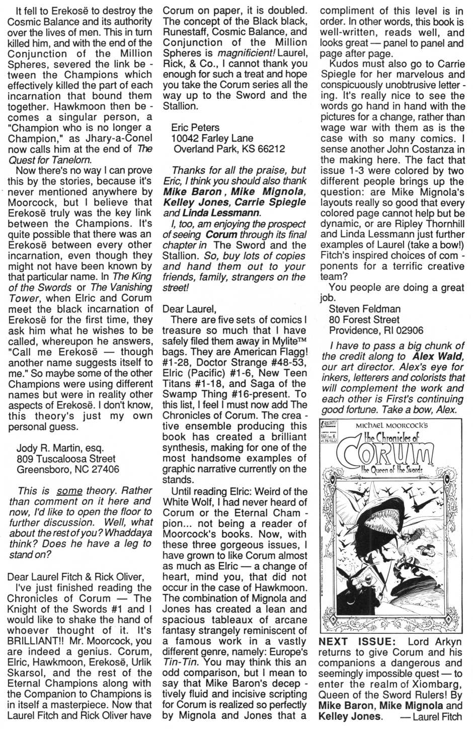 Read online The Chronicles of Corum comic -  Issue #5 - 30