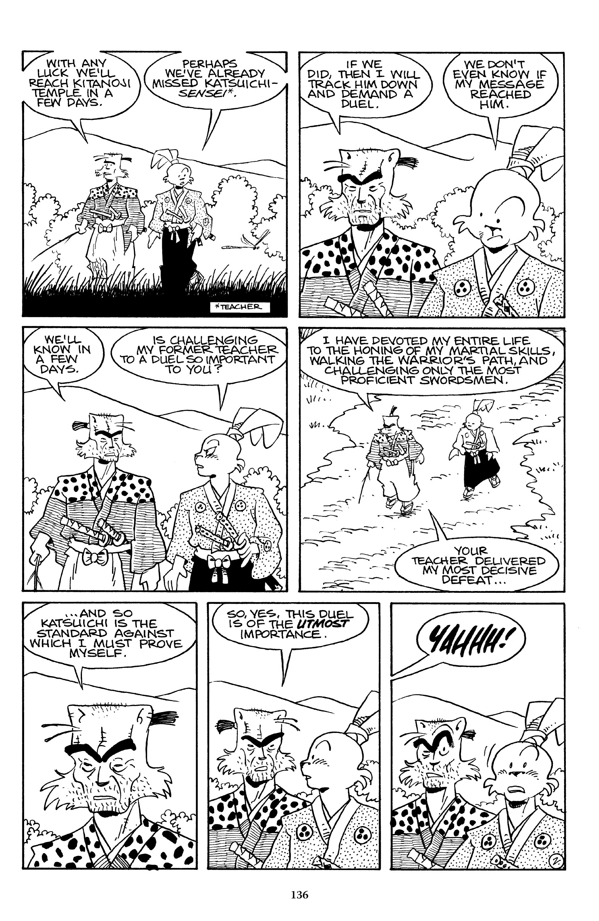 Read online The Usagi Yojimbo Saga comic -  Issue # TPB 4 - 135