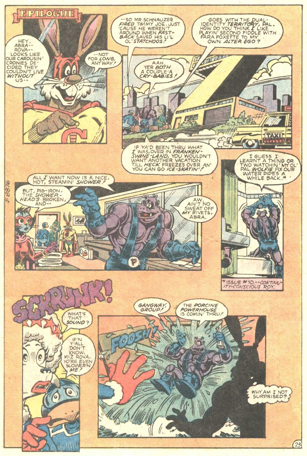 Read online Captain Carrot and His Amazing Zoo Crew! comic -  Issue #17 - 24