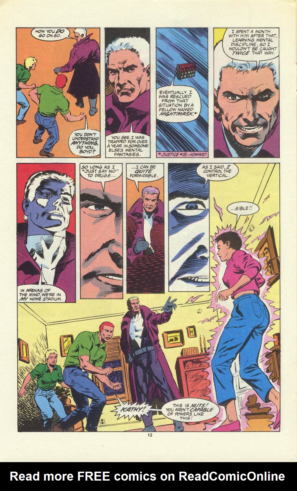 Read online Justice (1986) comic -  Issue #30 - 13