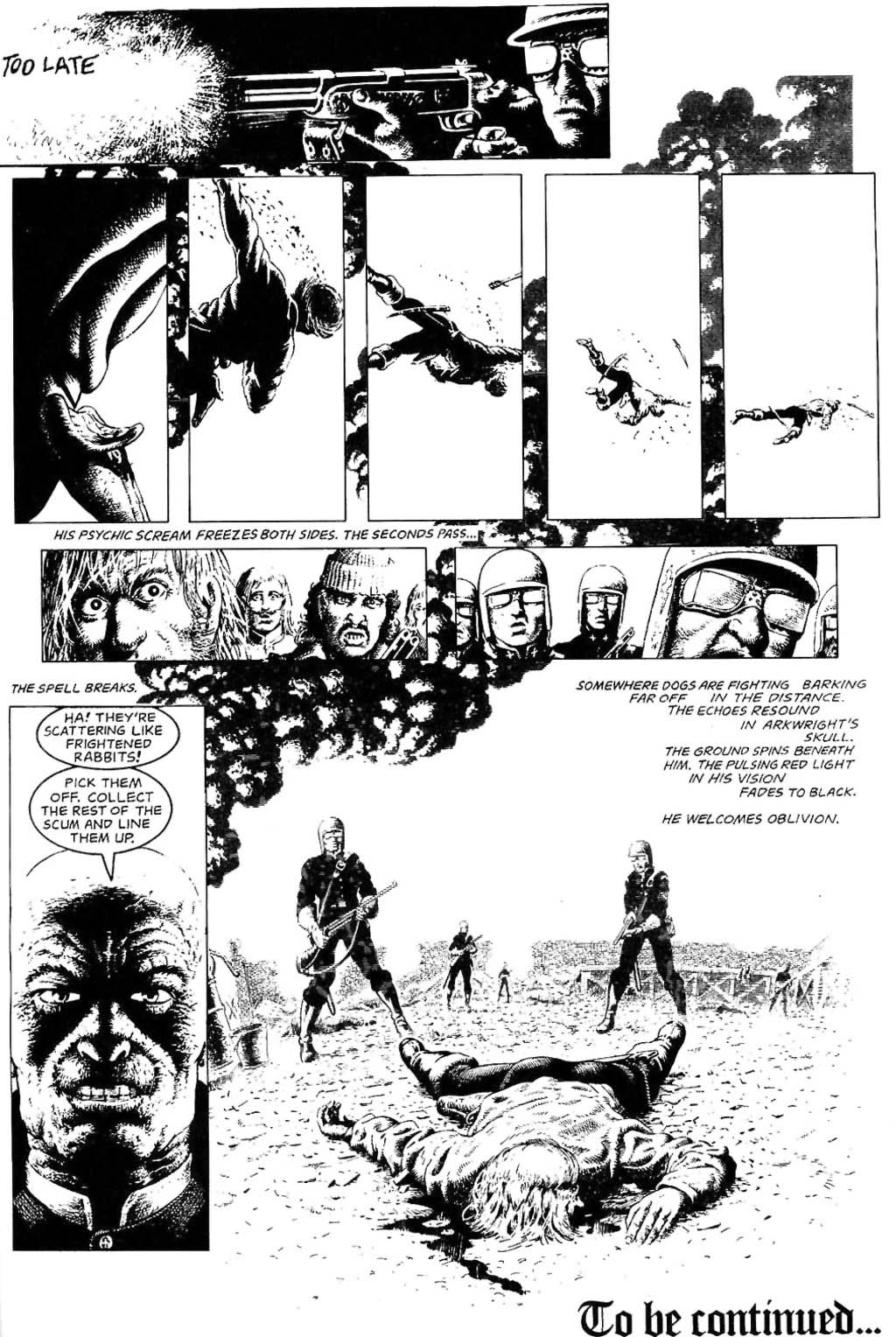 Read online The Adventures of Luther Arkwright comic -  Issue #4 - 21