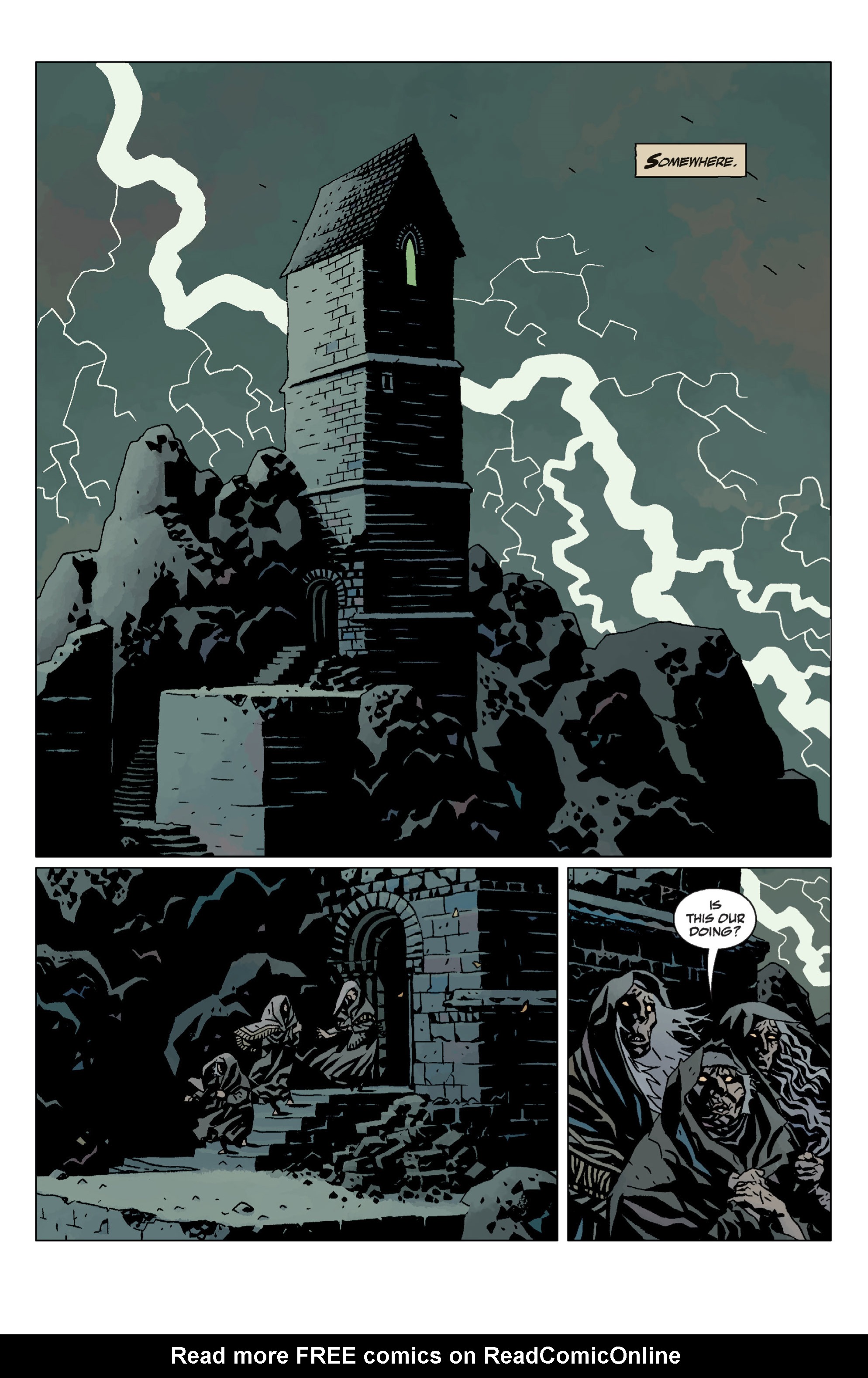 Read online Hellboy comic -  Issue #12 - 88