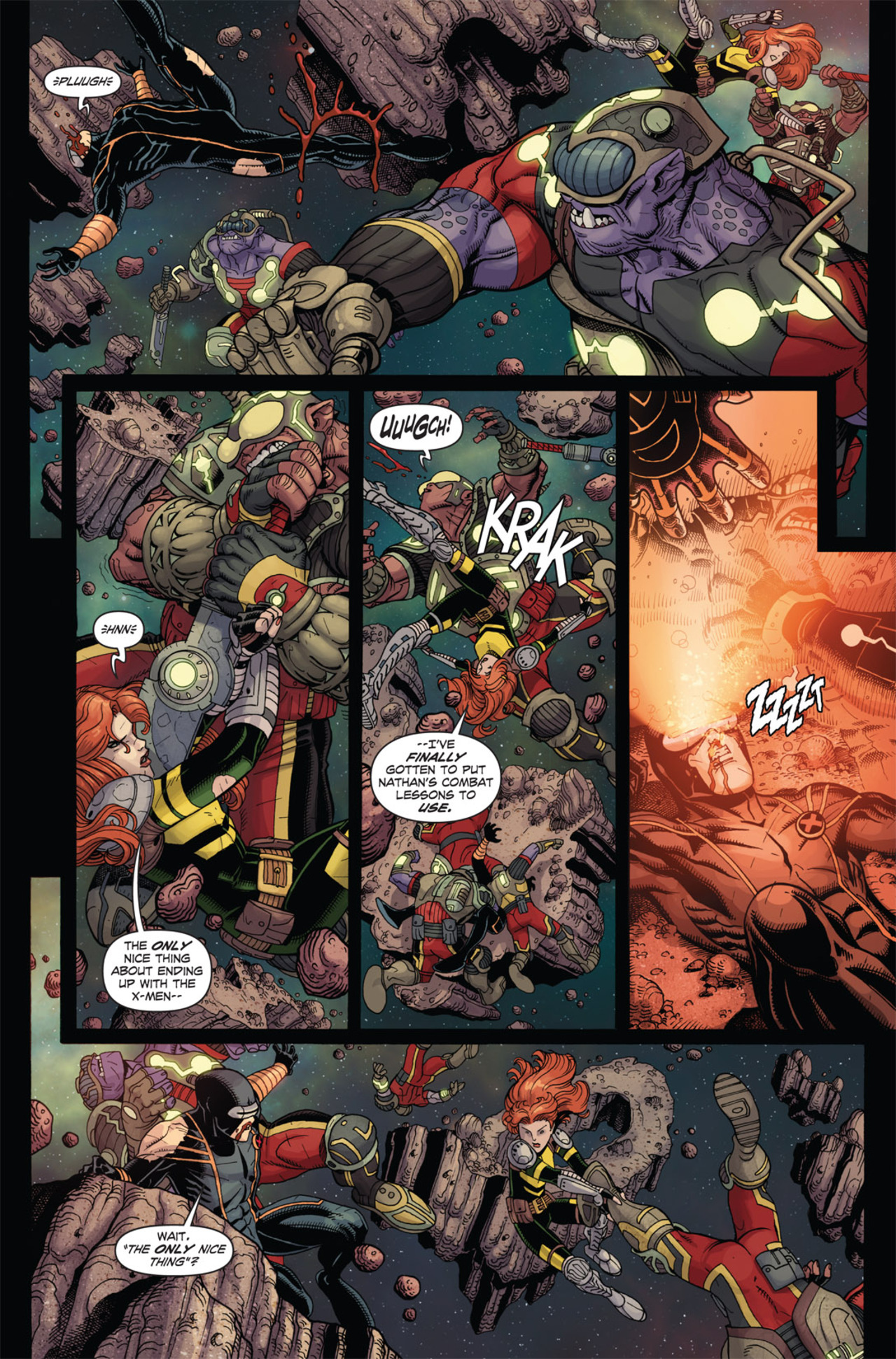 Read online X-Men/Steve Rogers: Escape From the Negative Zone comic -  Issue # TPB - 28