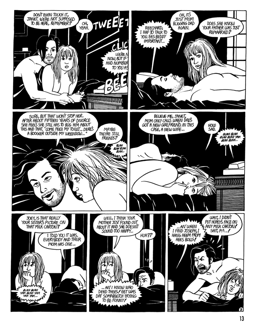 Read online Love and Rockets (1982) comic -  Issue #36 - 15