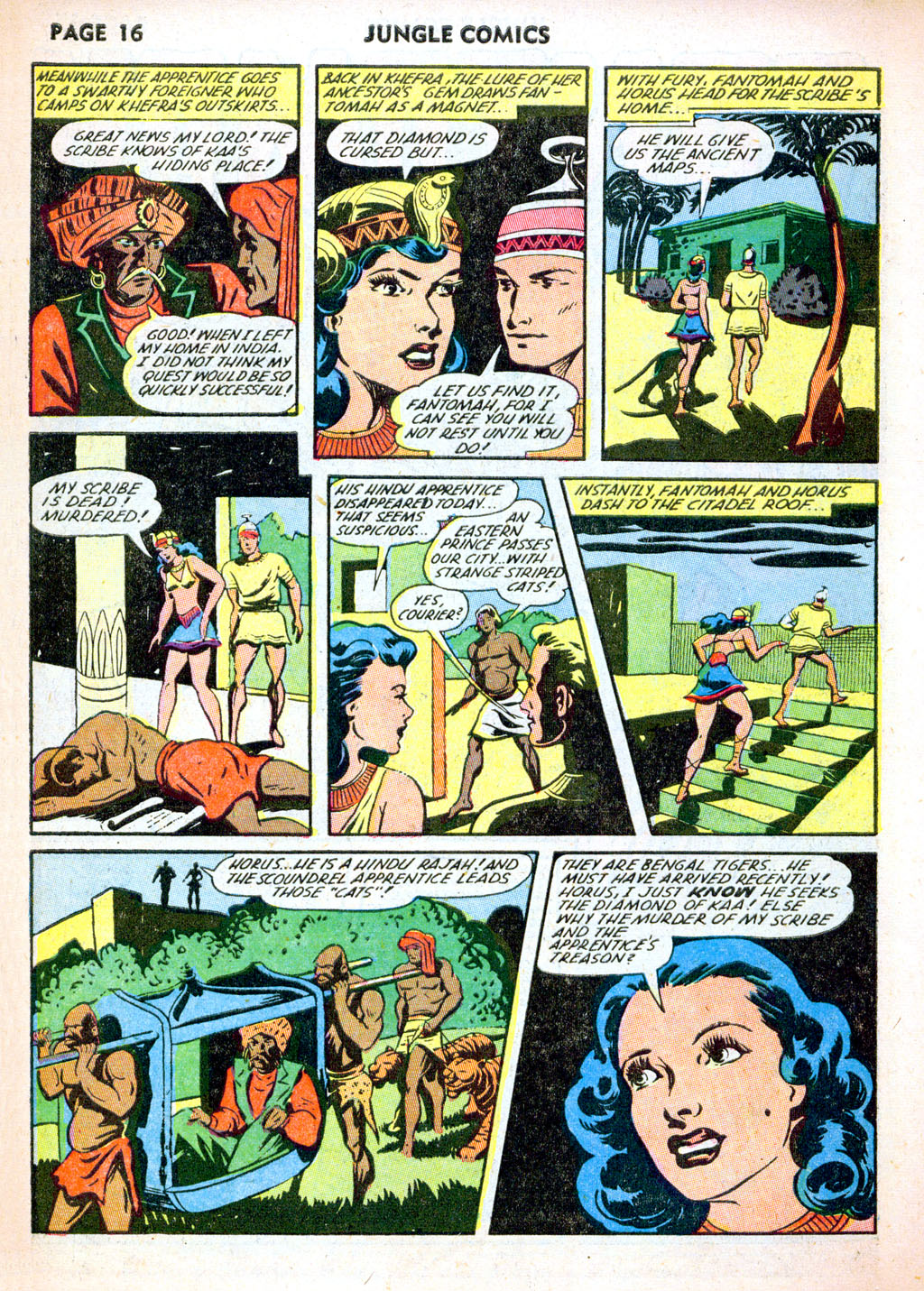 Read online Jungle Comics comic -  Issue #37 - 18