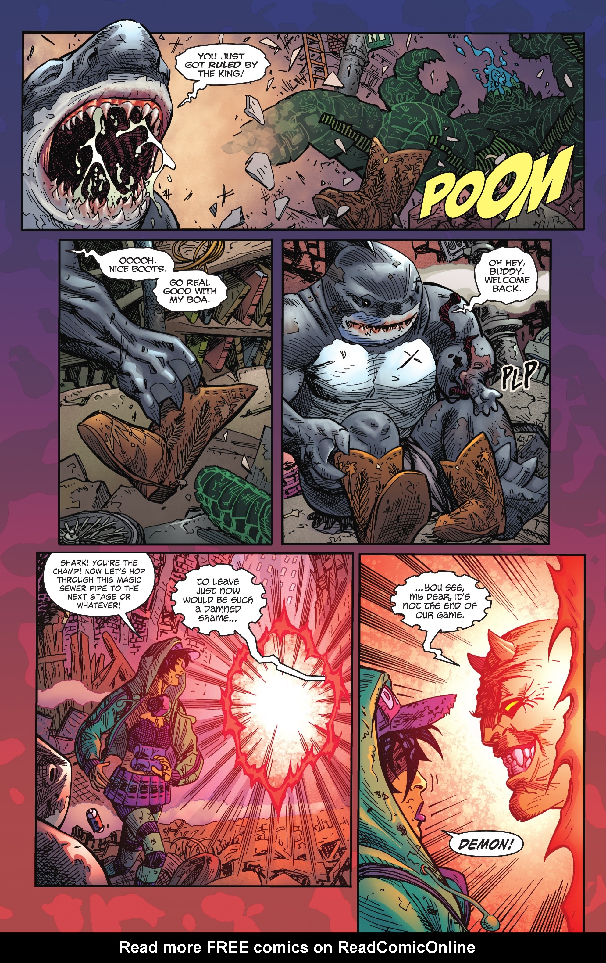 Read online Suicide Squad: King Shark comic -  Issue #7 - 12