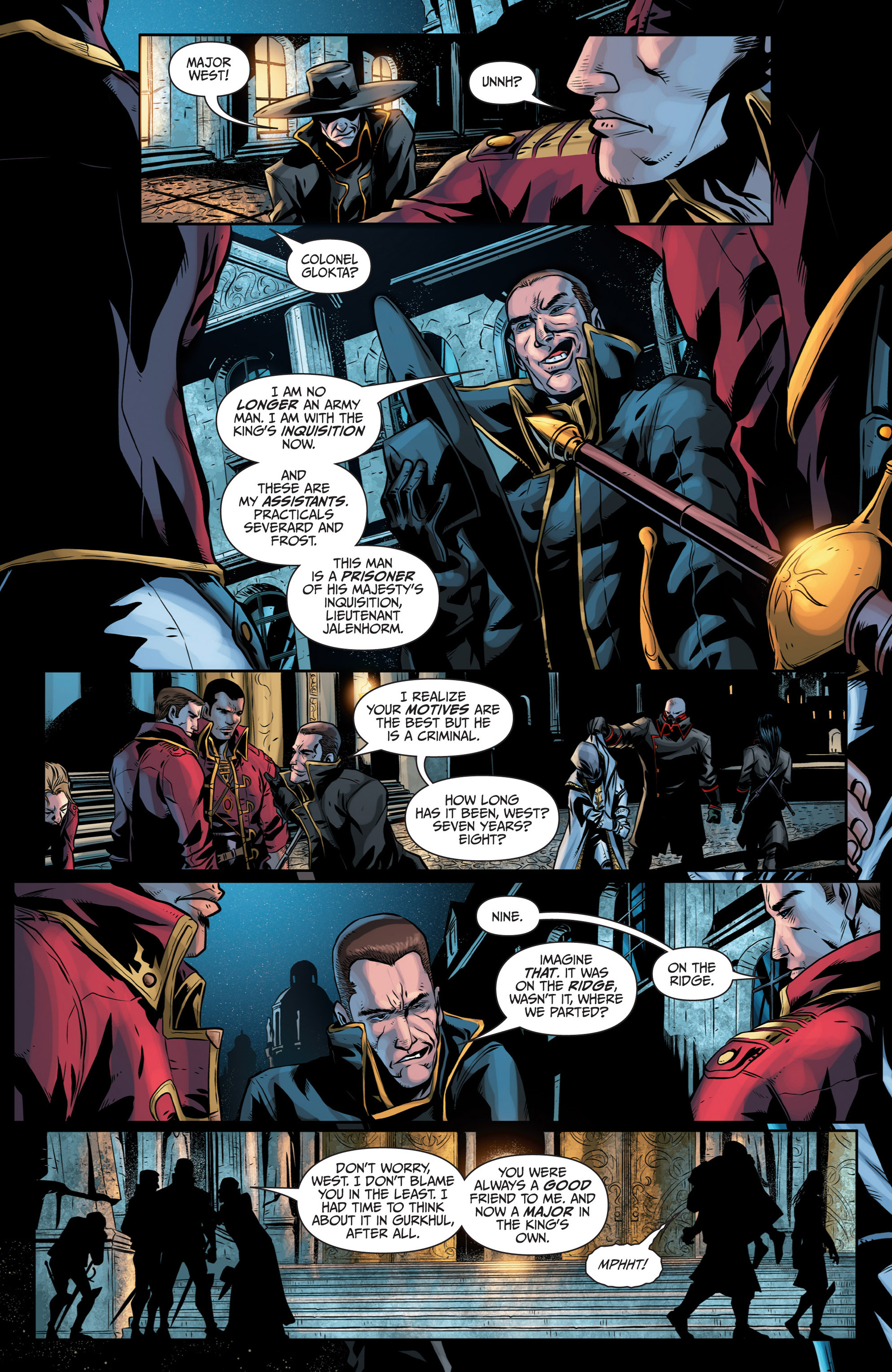 Read online The First Law: The Blade Itself comic -  Issue #2 - 8