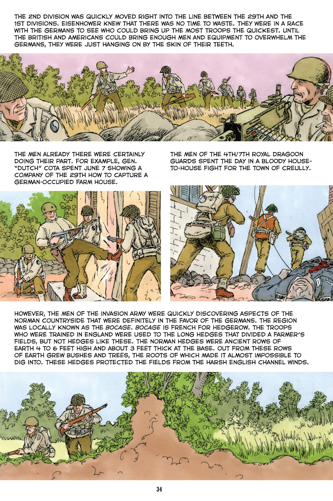 Normandy: A Graphic History of D-Day, the Allied Invasion of Hitler's Fortress Europe issue TPB - Page 35