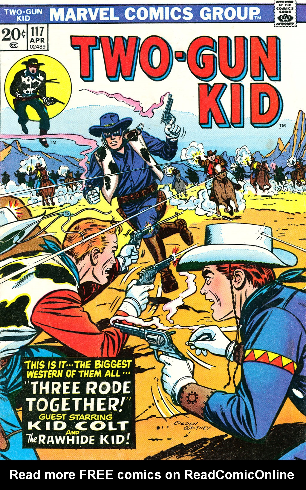 Read online Two-Gun Kid comic -  Issue #117 - 1