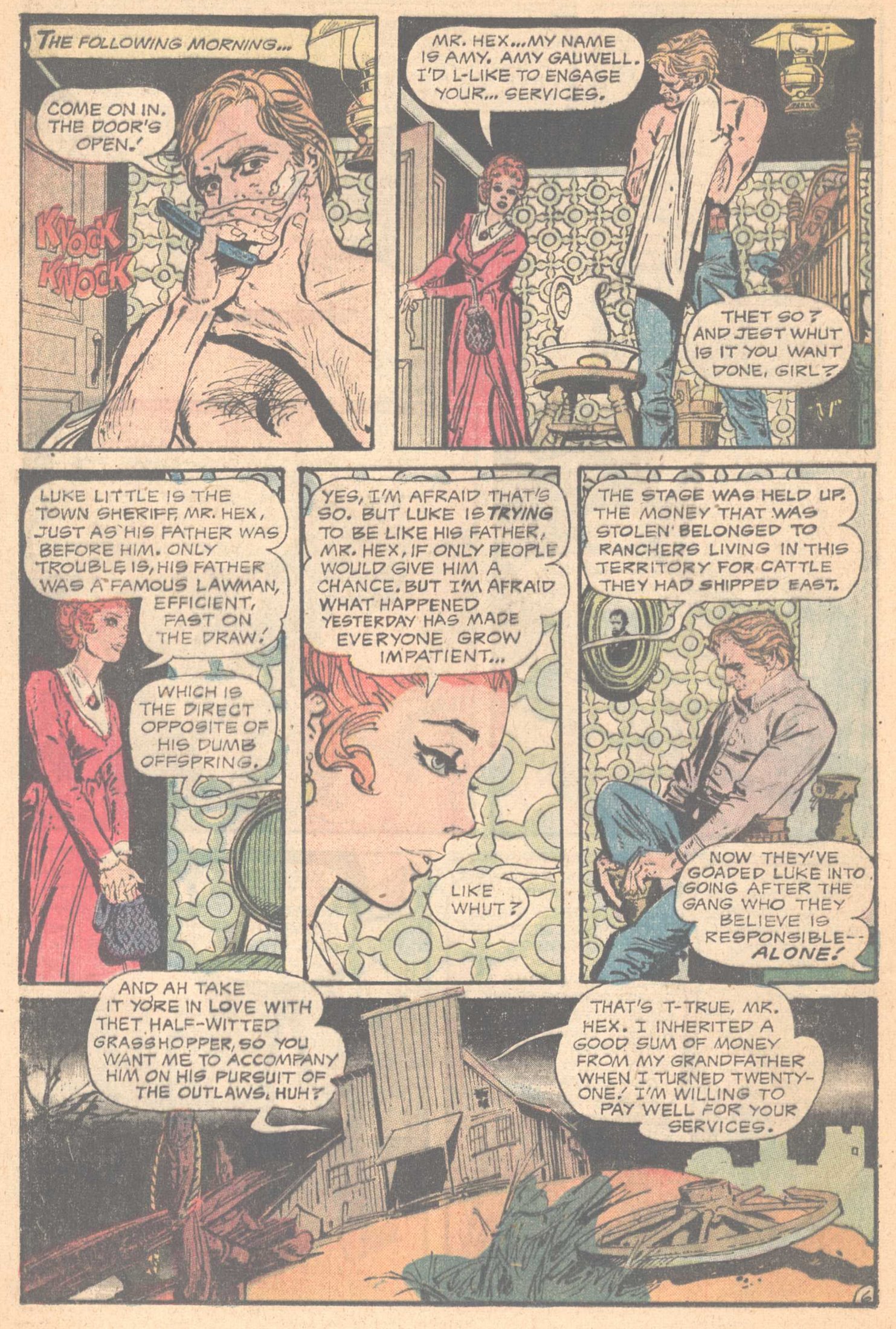 Read online Weird Western Tales (1972) comic -  Issue #16 - 20