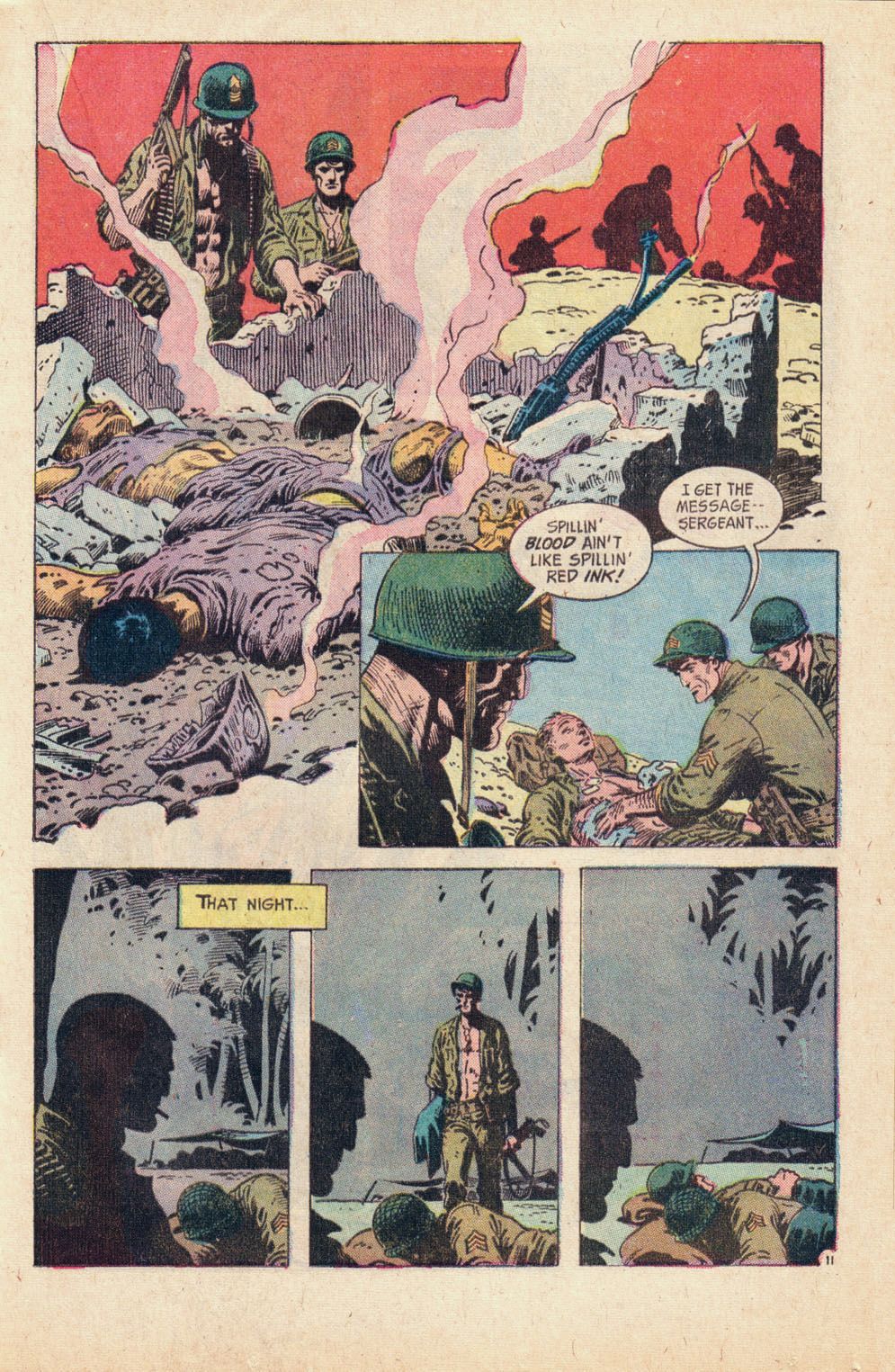 Read online Our Army at War (1952) comic -  Issue #256 - 16