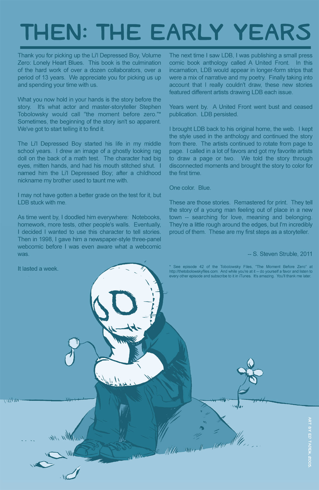 Read online The Li'l Depressed Boy comic -  Issue # TPB 0 - 5