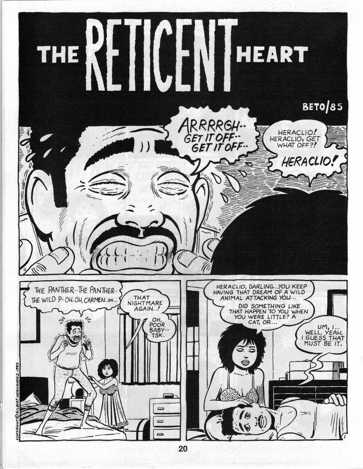 Read online Love and Rockets (1982) comic -  Issue #12 - 22