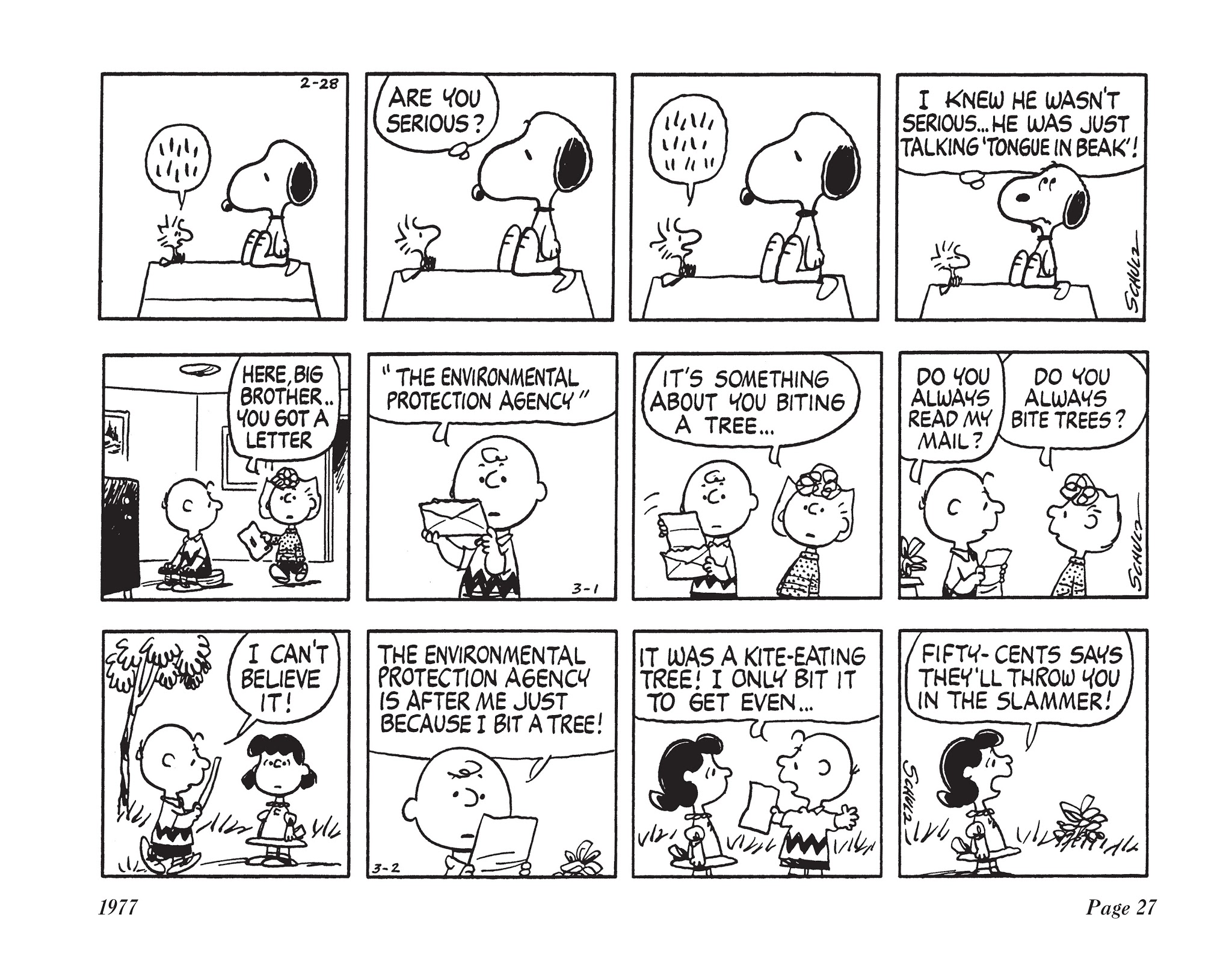Read online The Complete Peanuts comic -  Issue # TPB 14 - 44
