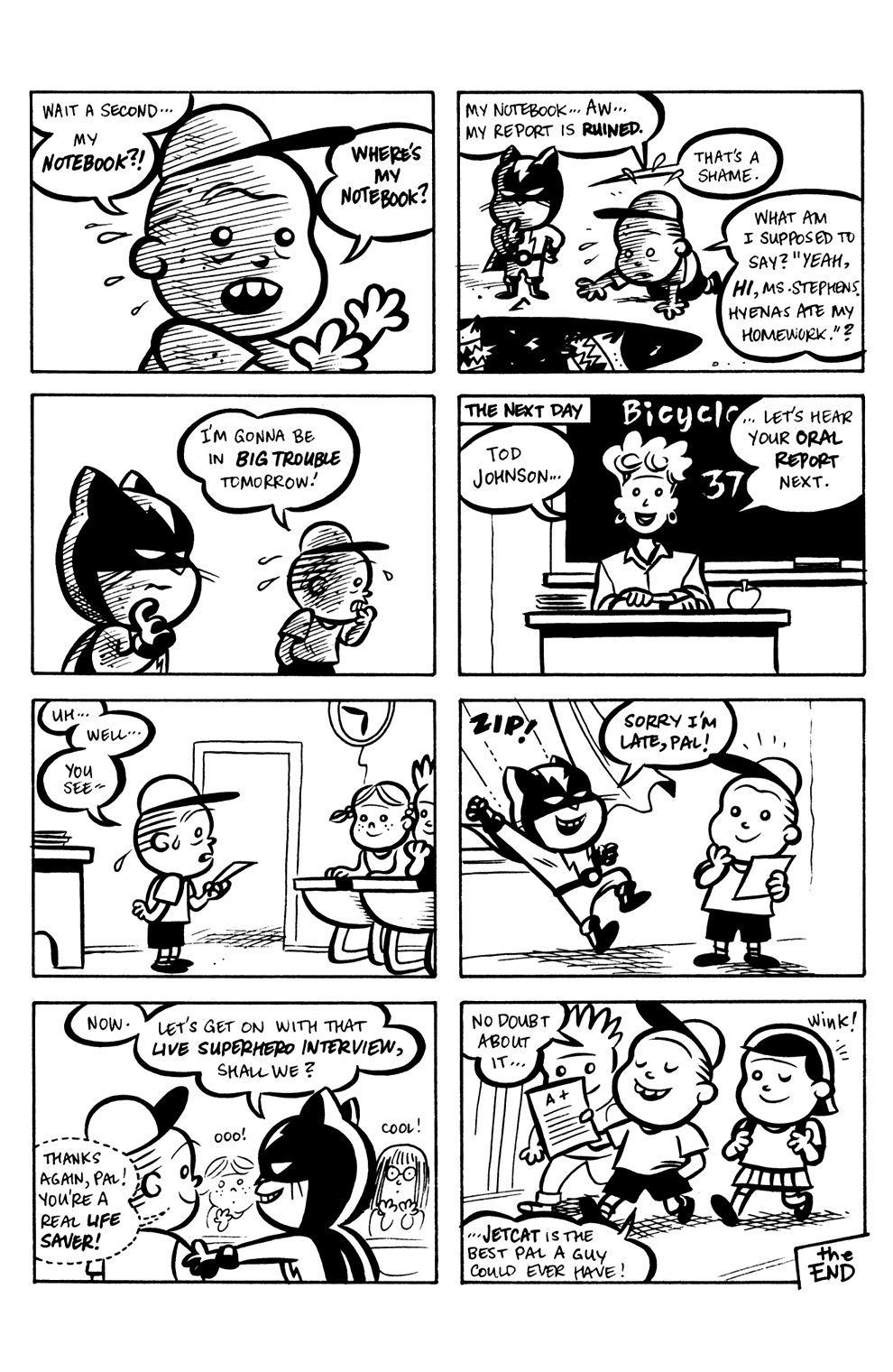 Read online Jetcat Clubhouse comic -  Issue #2 - 16