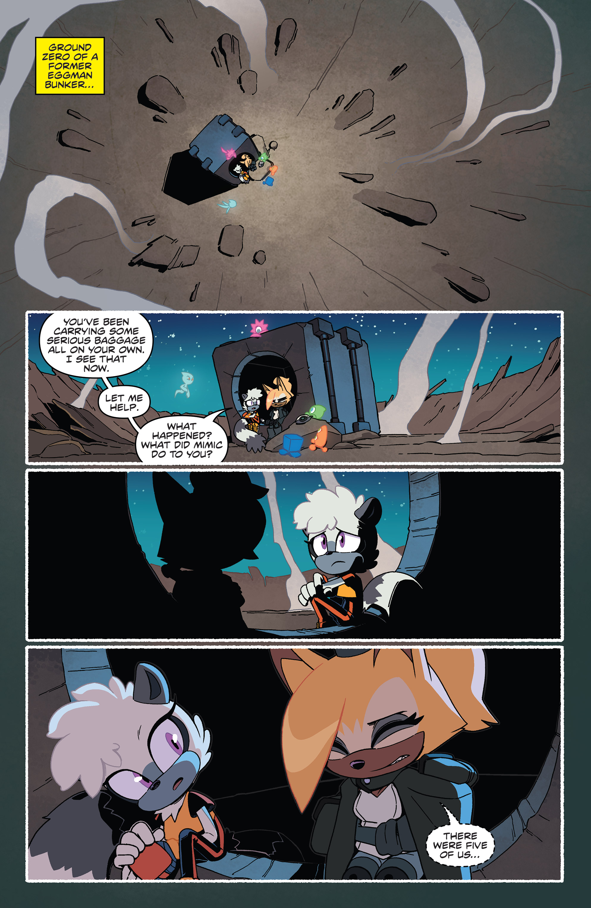 Read online Sonic the Hedgehog: Tangle & Whisper comic -  Issue #3 - 3