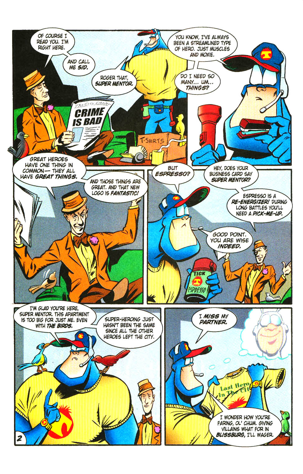 Read online The Tick: Days of Drama comic -  Issue #3 - 4