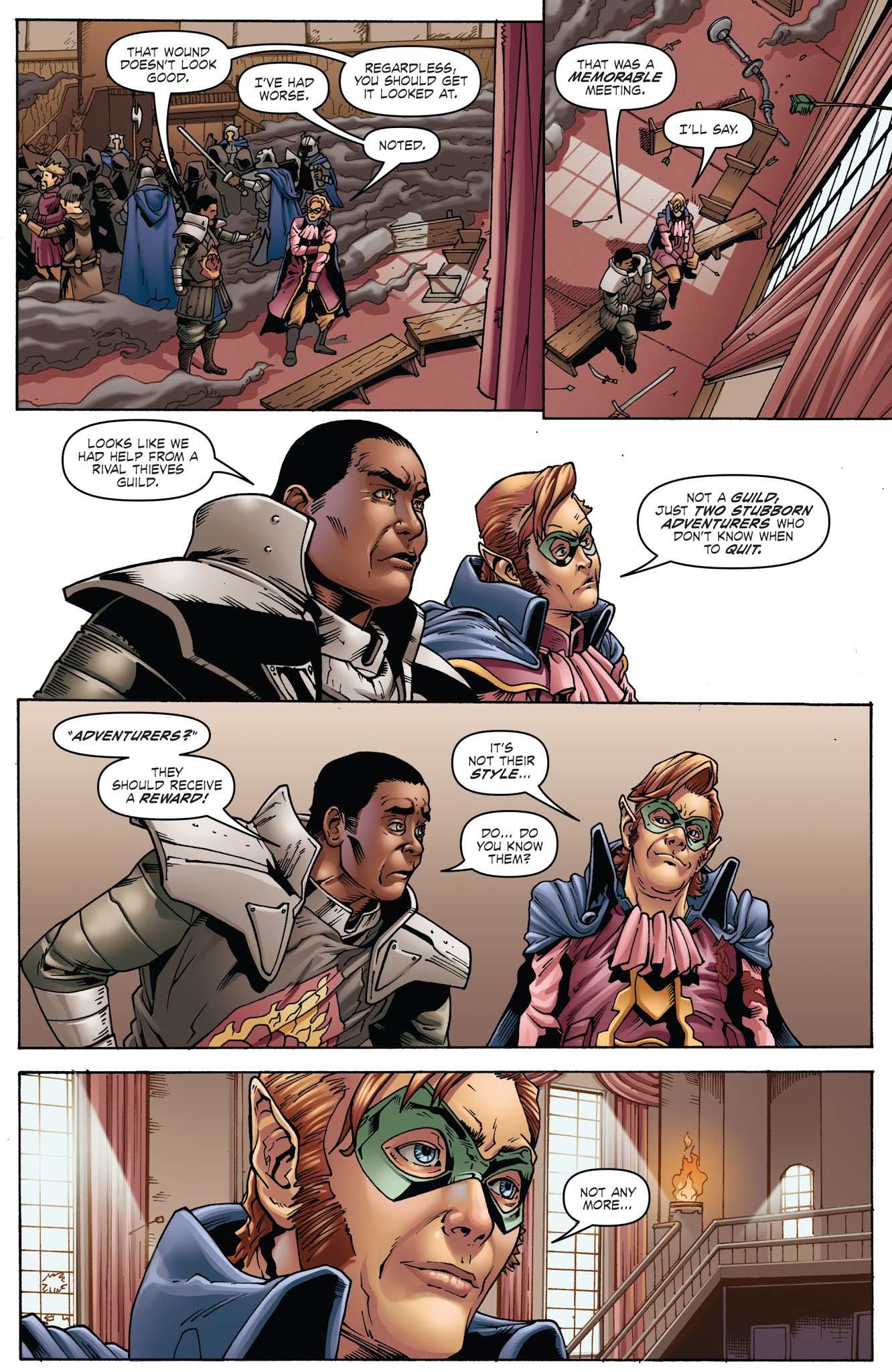 Read online Dungeons & Dragons: Evil At Baldur's Gate comic -  Issue #2 - 21