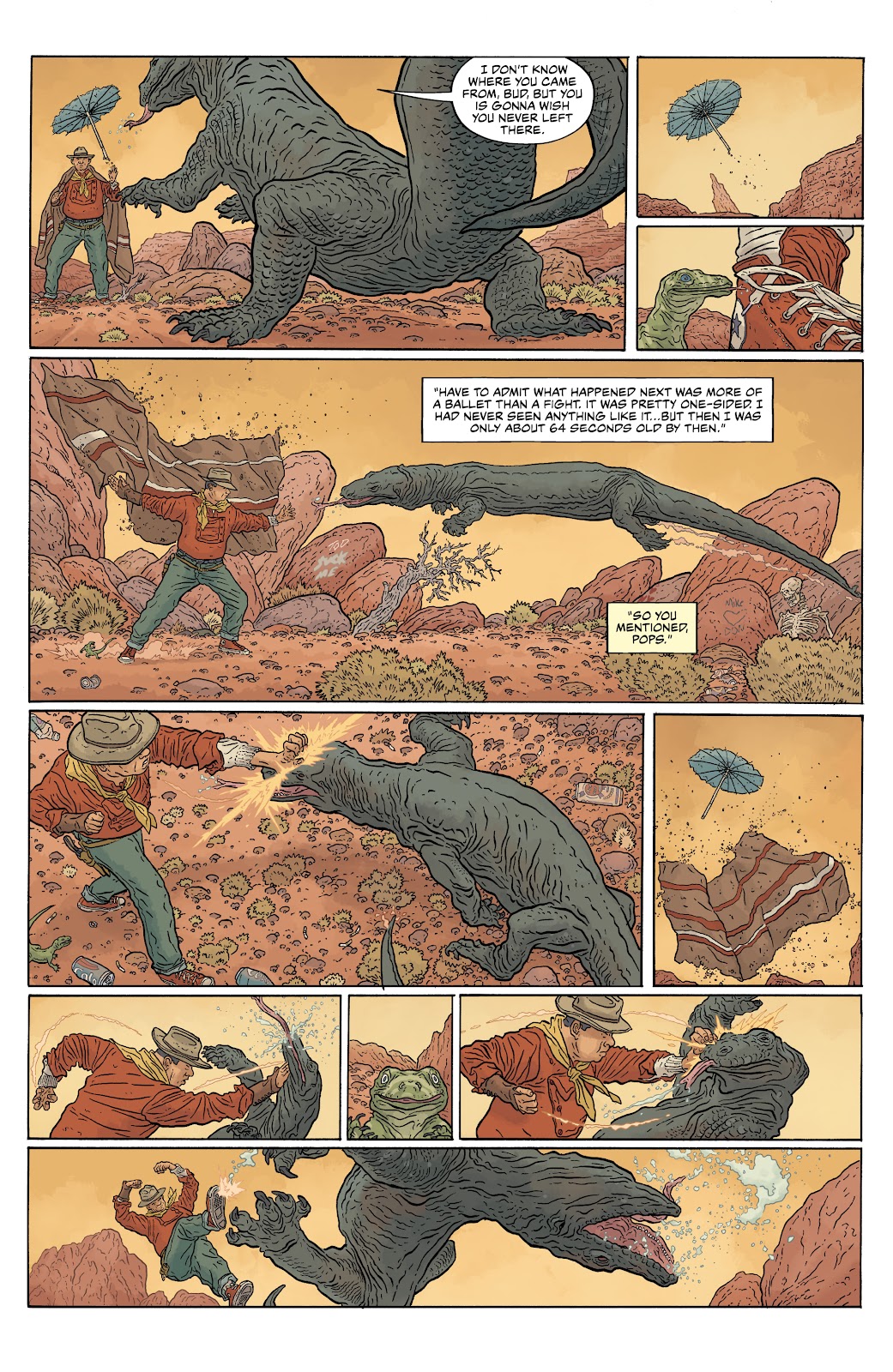 Shaolin Cowboy: Cruel to Be Kin issue 1 - Page 8
