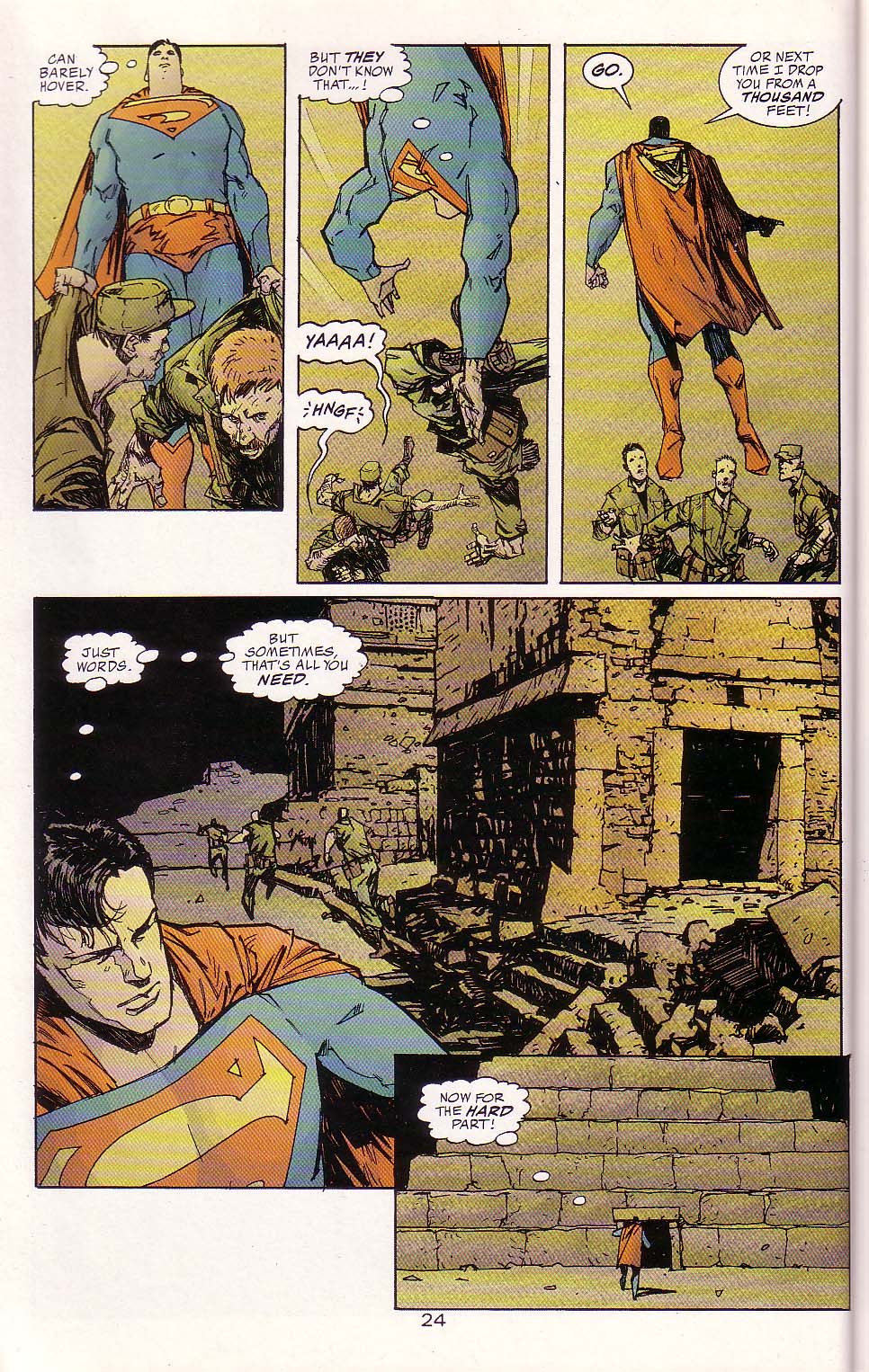 Read online Superman vs. Predator comic -  Issue #3 - 26