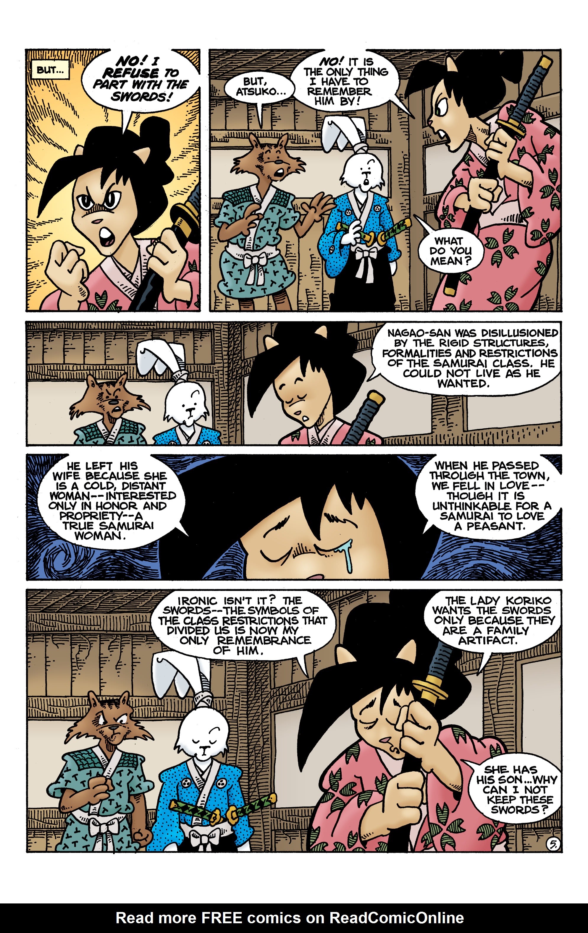 Read online Usagi Yojimbo: Lone Goat and Kid comic -  Issue #1 - 7