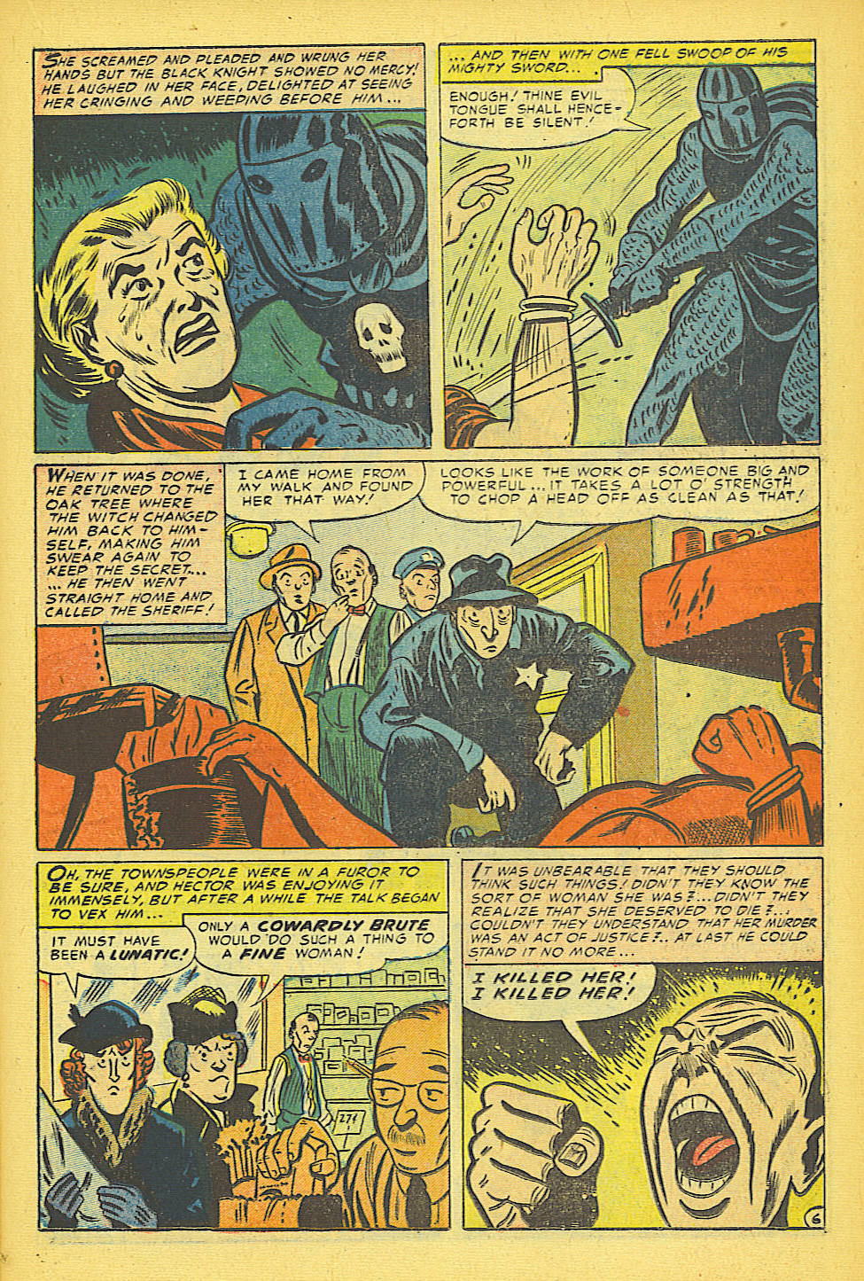 Read online Weird Mysteries (1952) comic -  Issue #8 - 18
