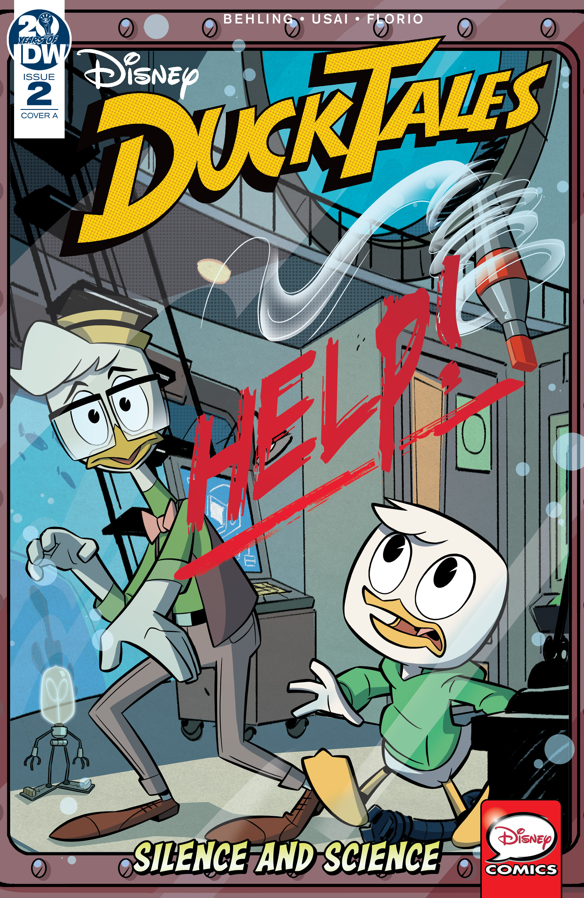 Read online DuckTales: Silence and Science comic -  Issue #2 - 1