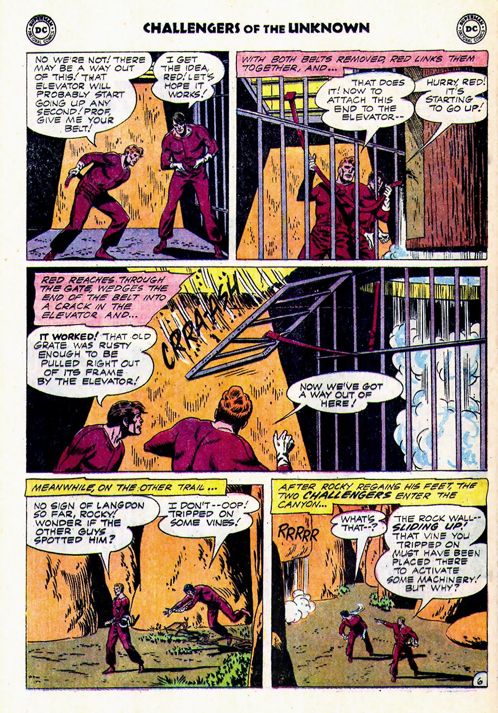 Challengers of the Unknown (1958) Issue #23 #23 - English 8