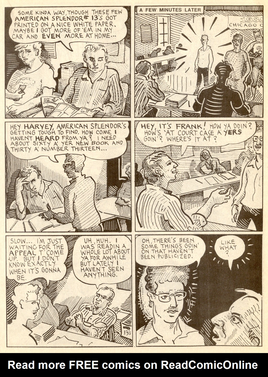 Read online American Splendor (1976) comic -  Issue #15 - 25