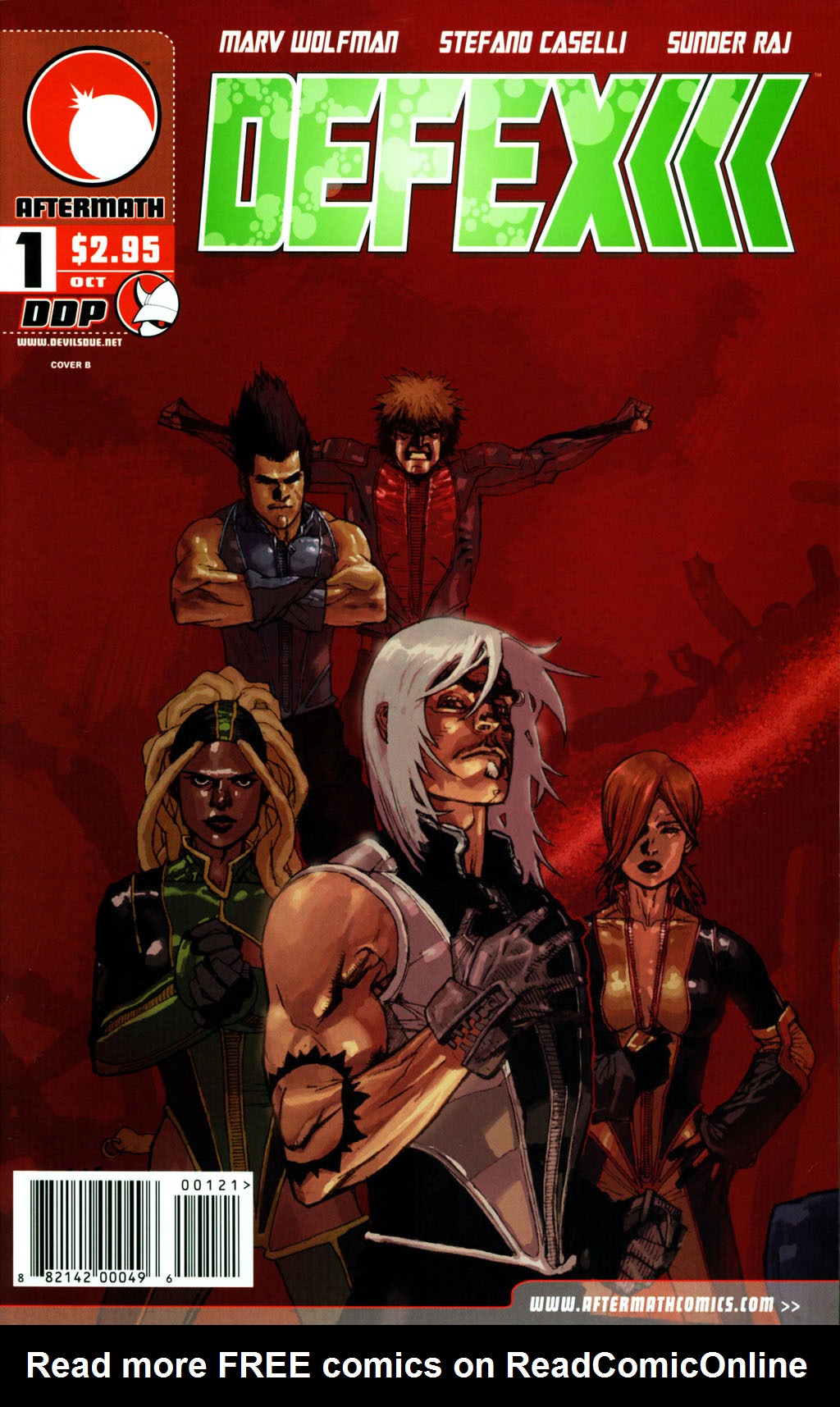 Read online Defex comic -  Issue #1 - 2