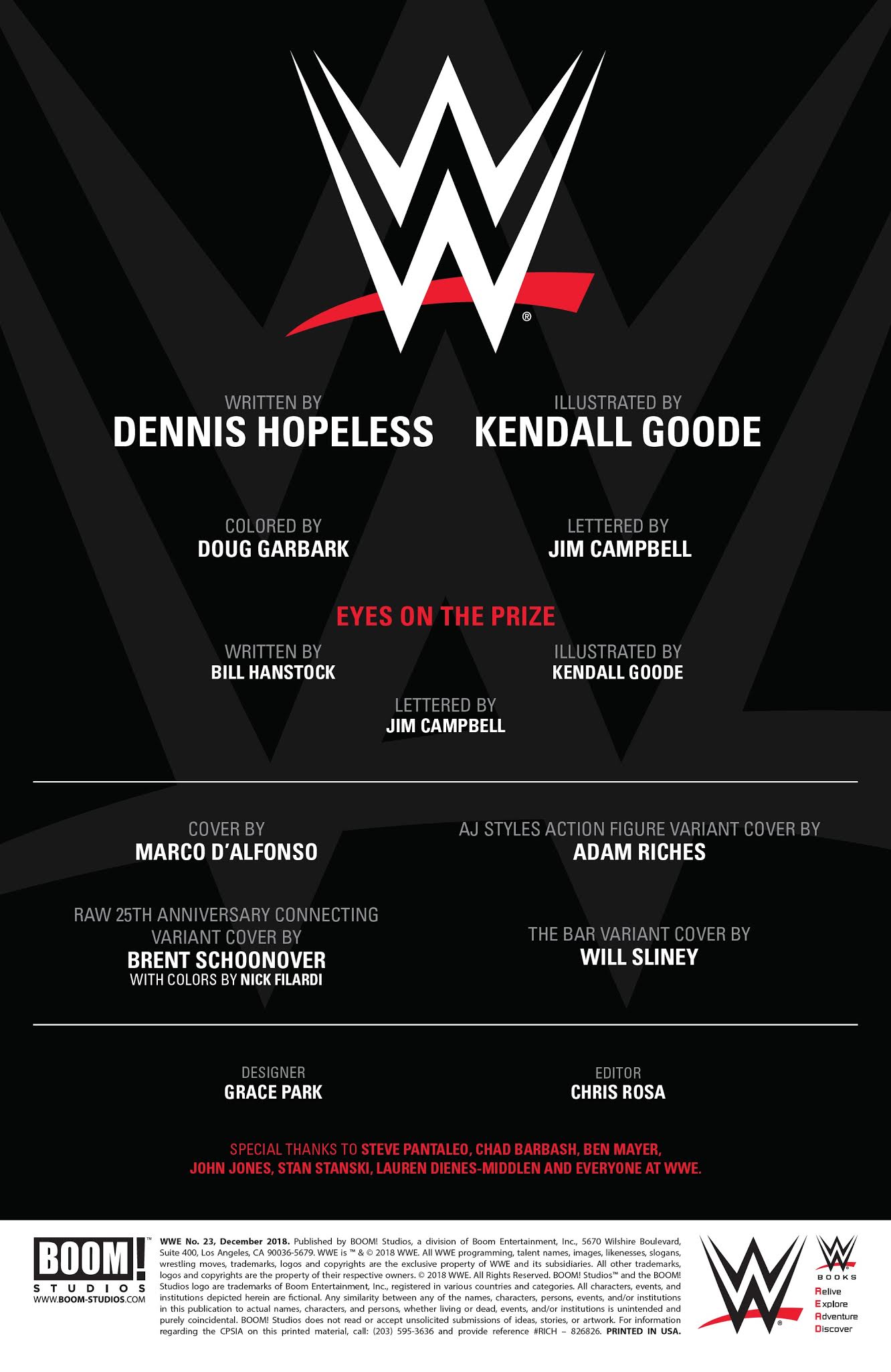 Read online WWE comic -  Issue #23 - 2