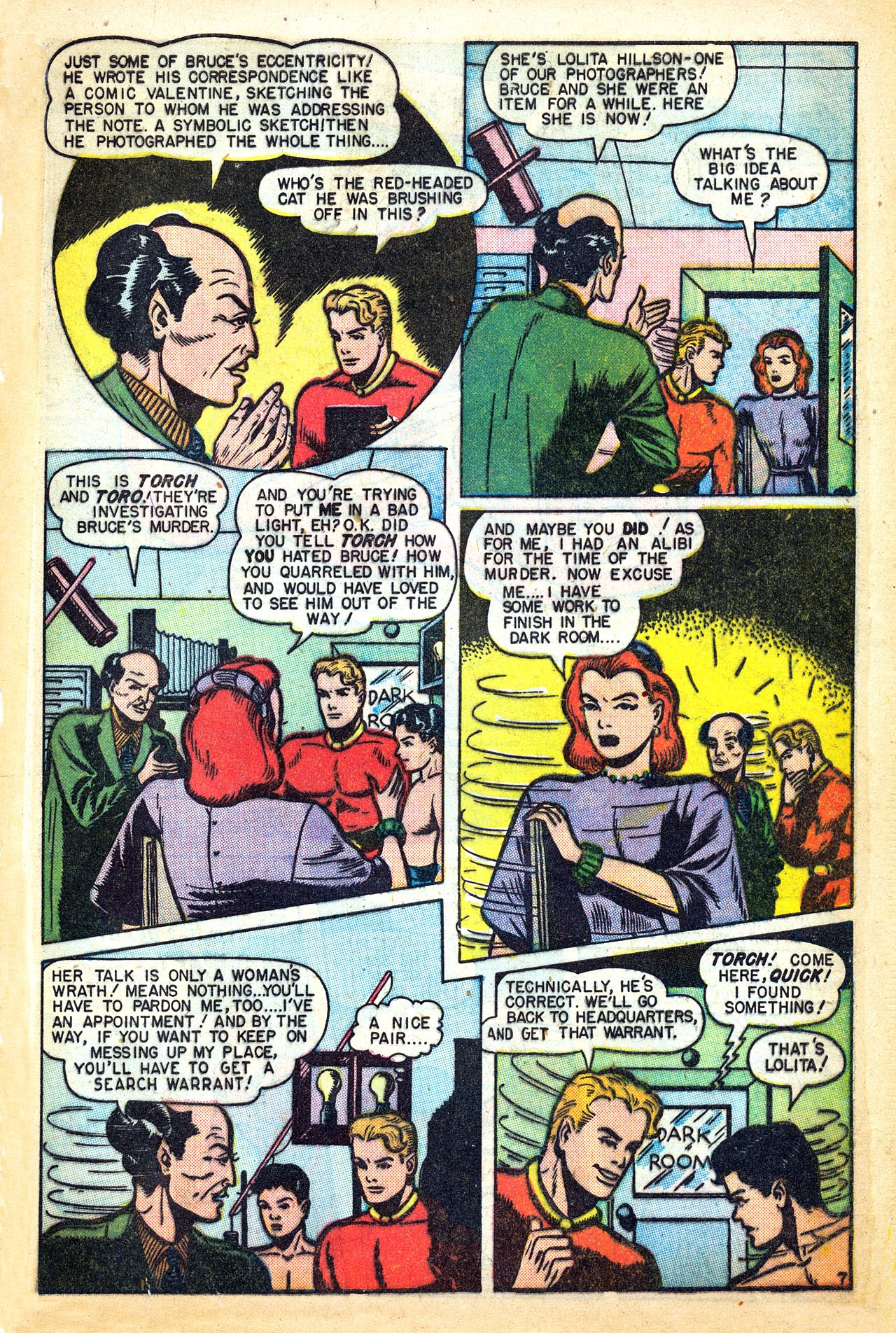 Read online Marvel Mystery Comics comic -  Issue #83 - 9