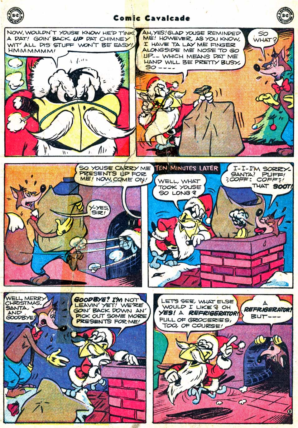 Read online Comic Cavalcade comic -  Issue #31 - 7