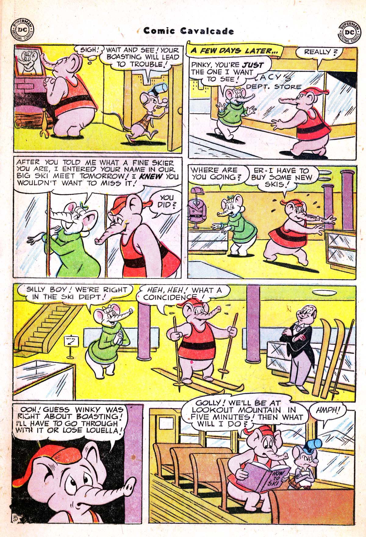 Read online Comic Cavalcade comic -  Issue #48 - 46