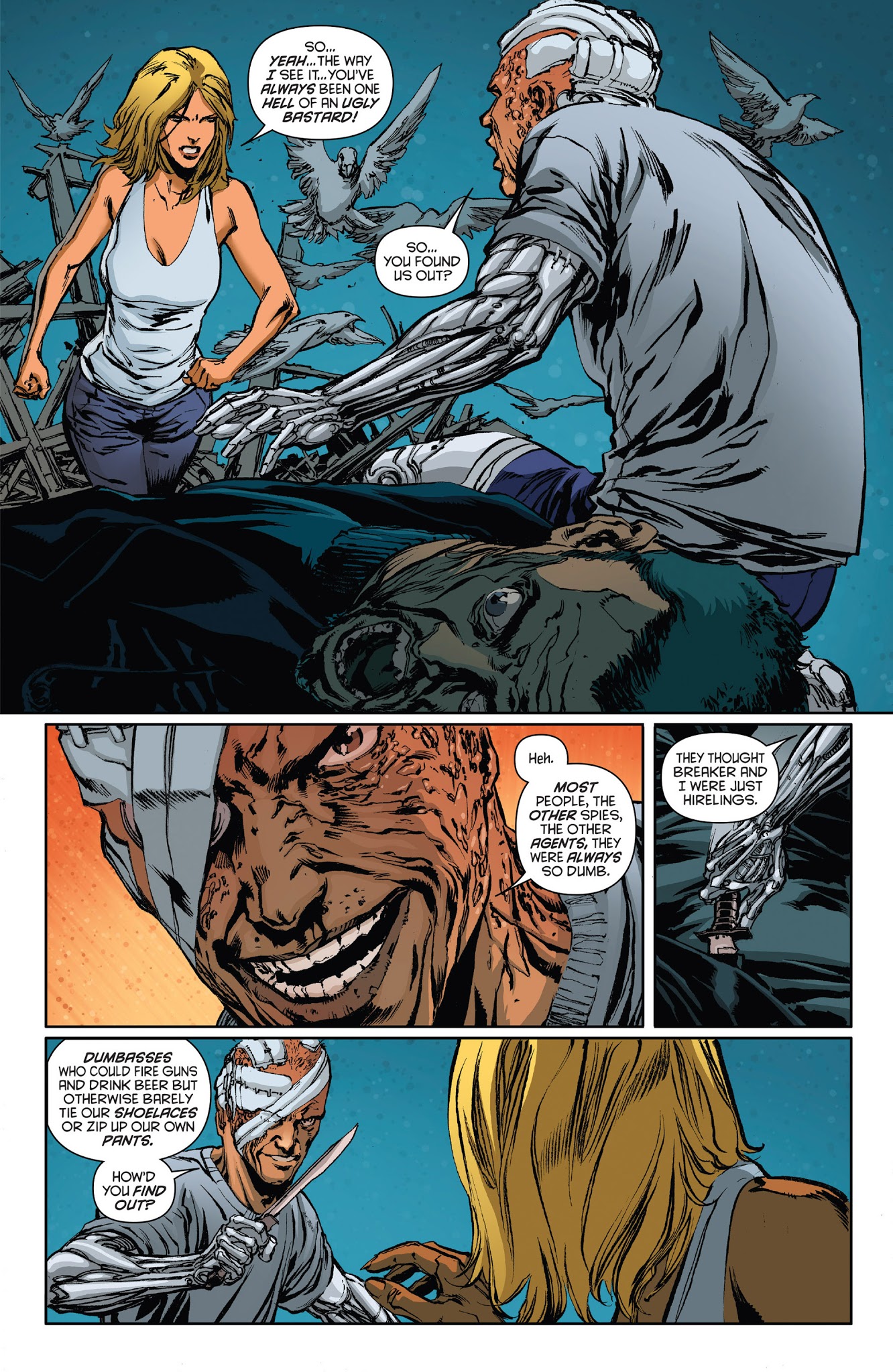 Read online The Bionic Woman comic -  Issue #6 - 7