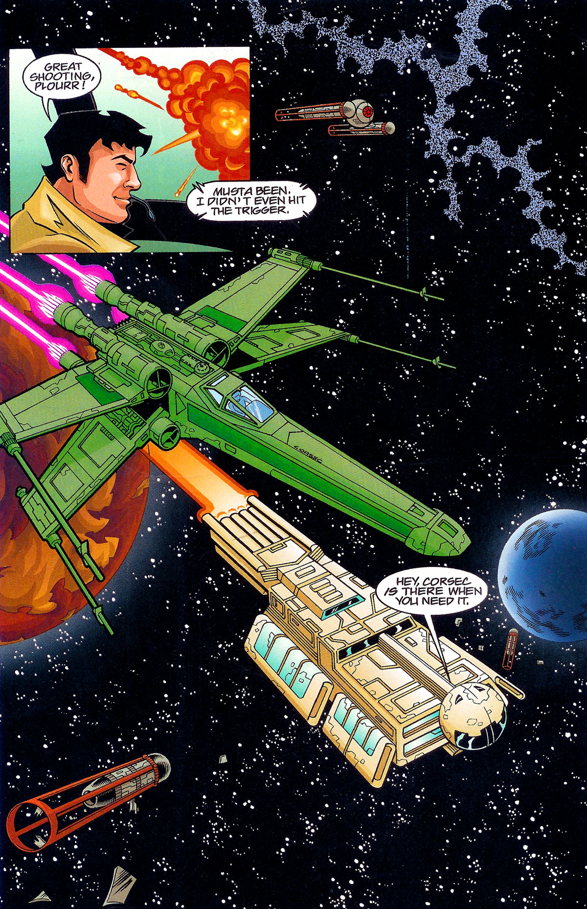 Read online Star Wars: X-Wing Rogue Squadron comic -  Issue #27 - 22