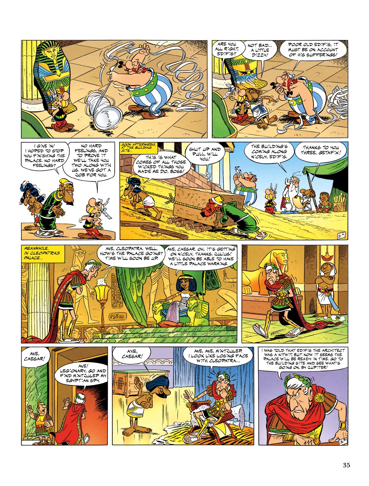 Read online Asterix comic -  Issue #6 - 36