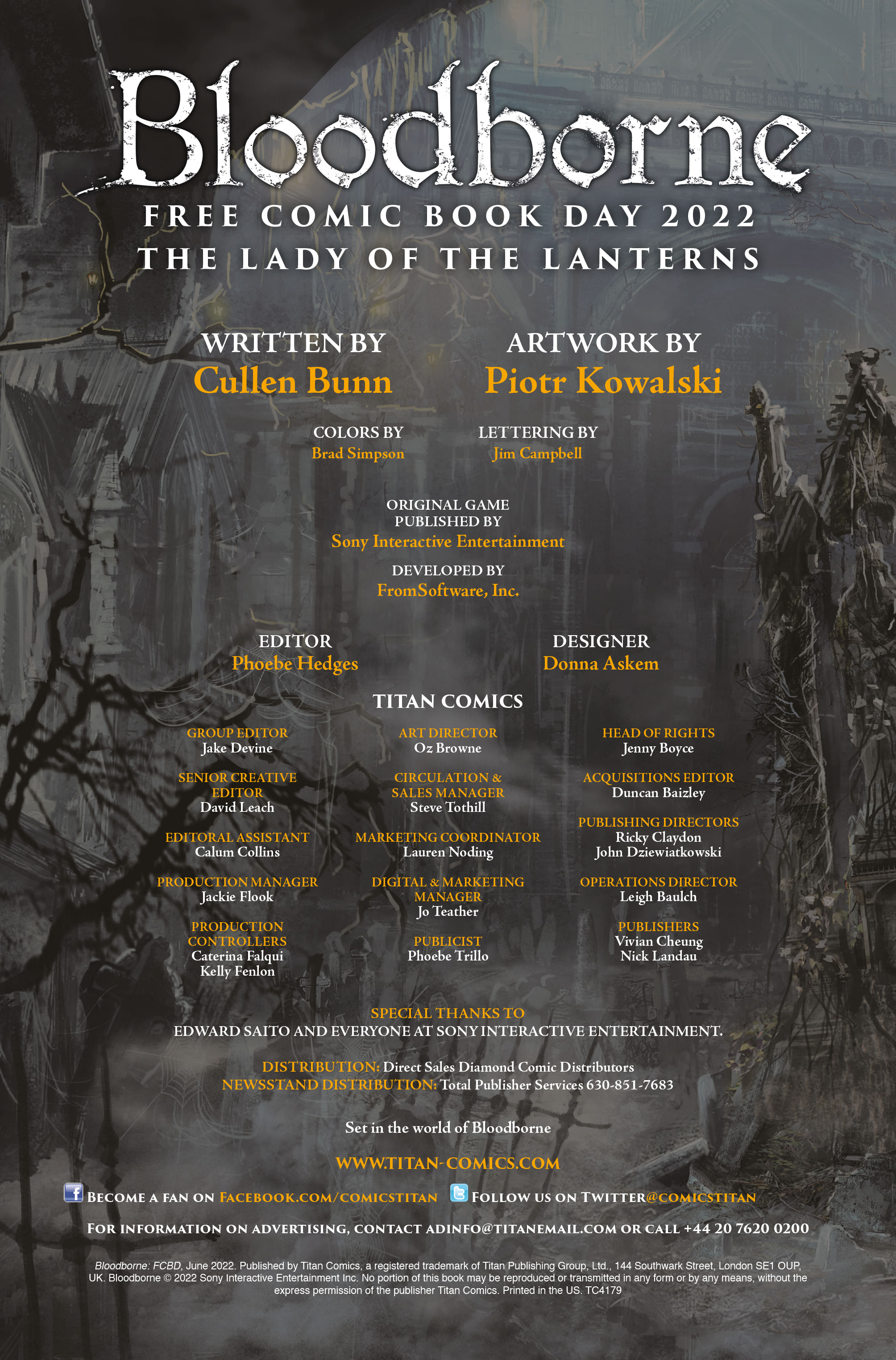 Read online Free Comic Book Day 2022 comic -  Issue # Bloodborne - 3