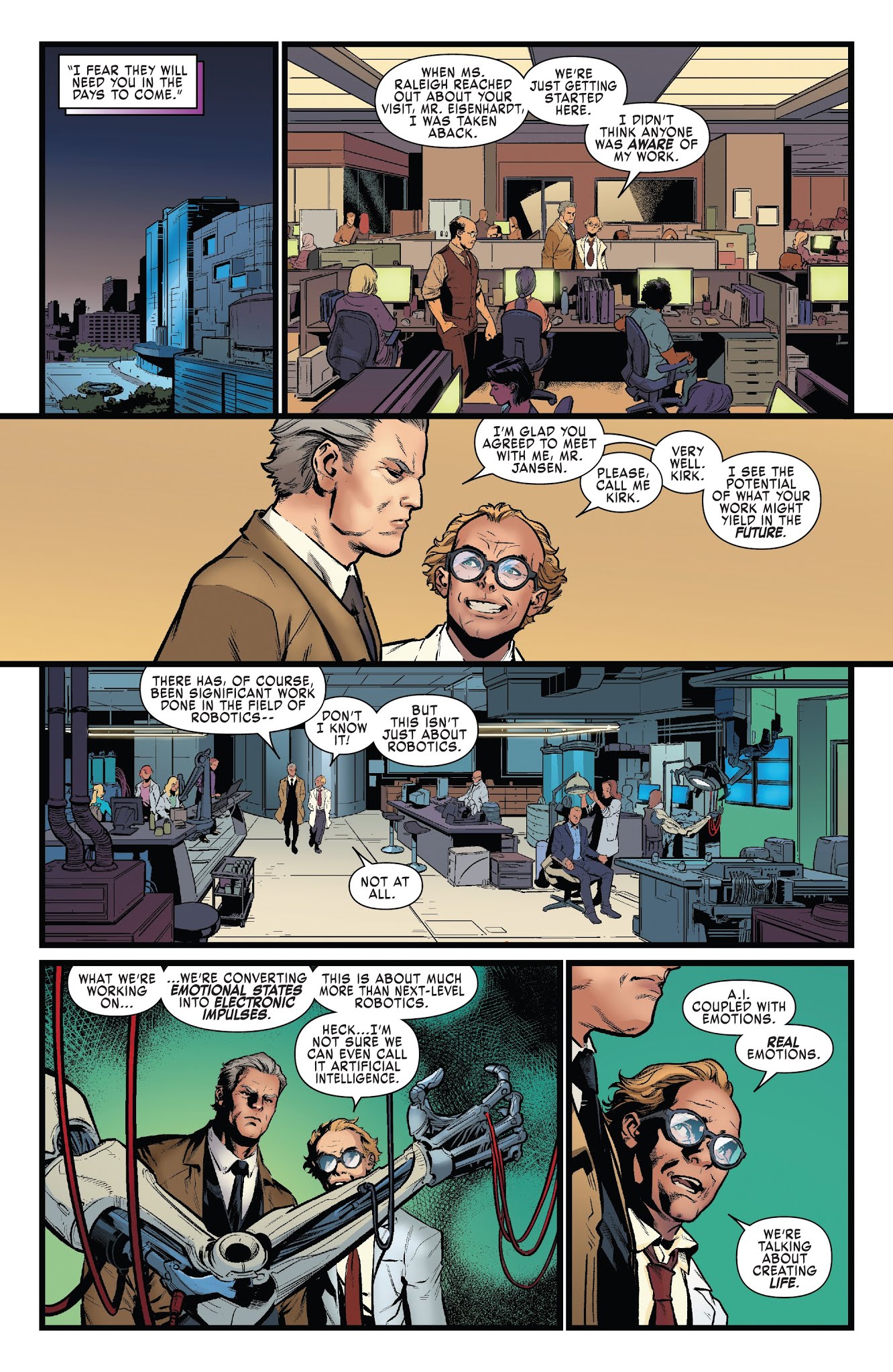 Read online X-Men: Blue comic -  Issue #34 - 14