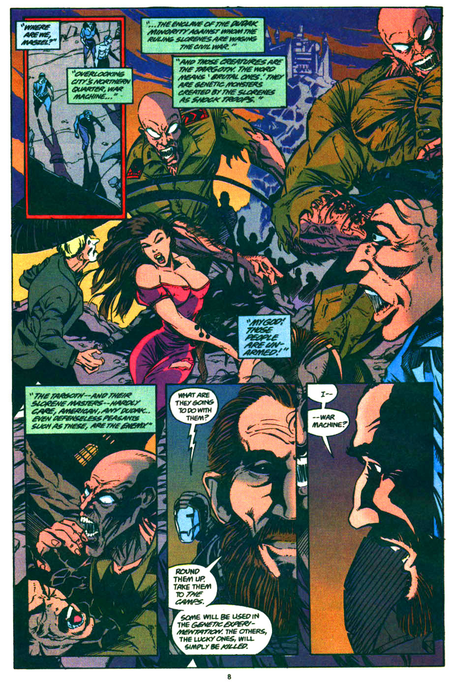 Read online War Machine (1994) comic -  Issue #14 - 7
