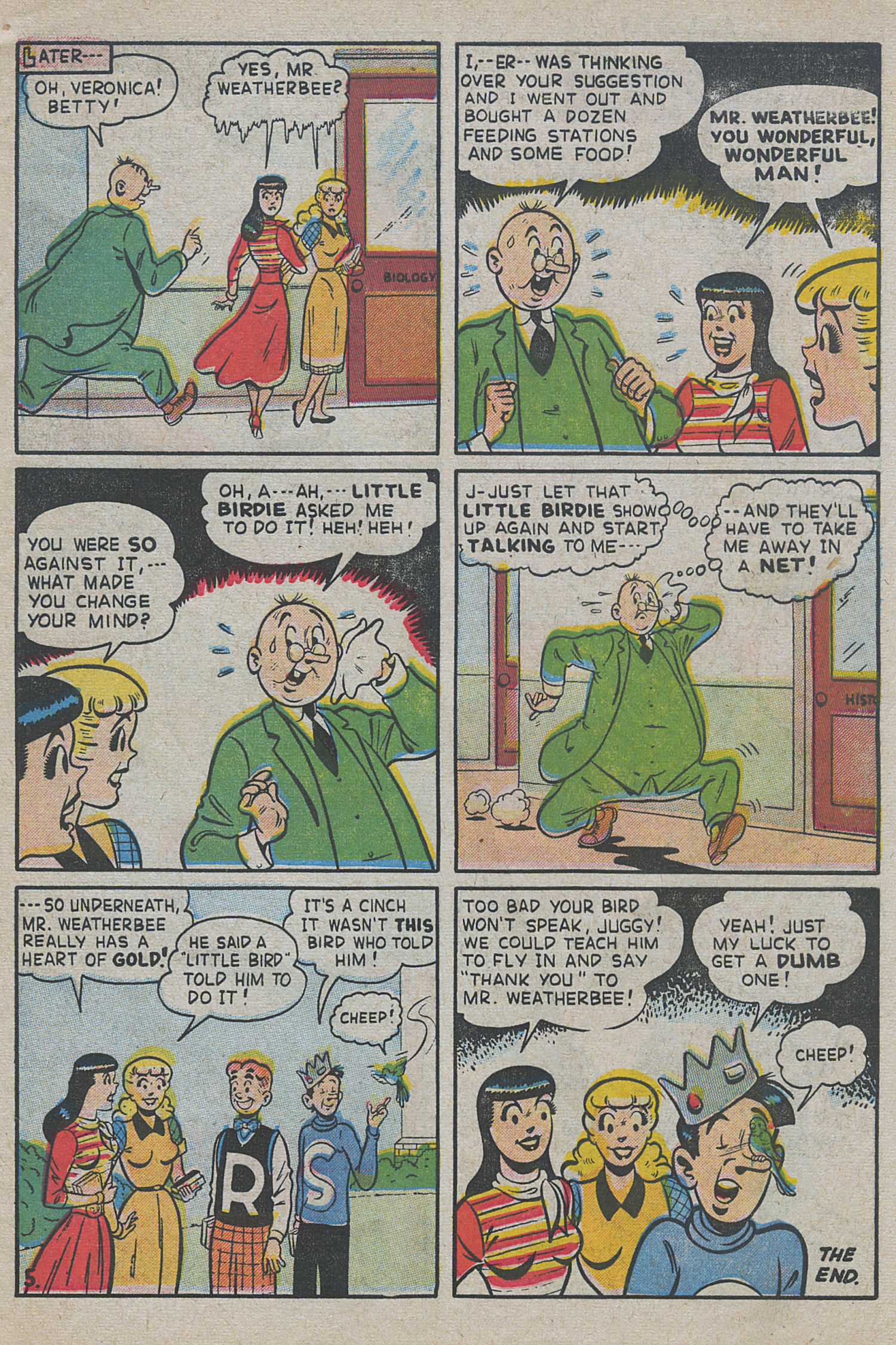 Read online Archie's Pal Jughead comic -  Issue #21 - 7