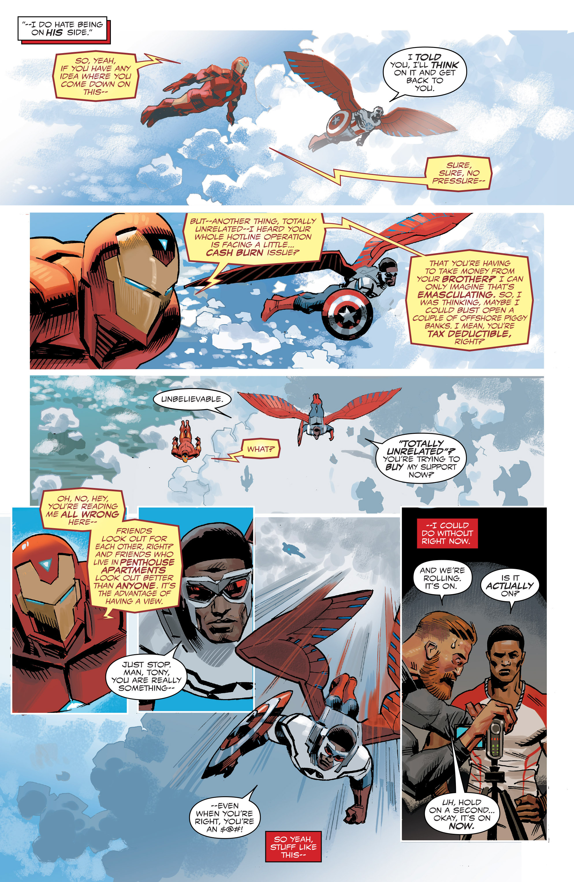 Read online Captain America: Sam Wilson comic -  Issue #11 - 12