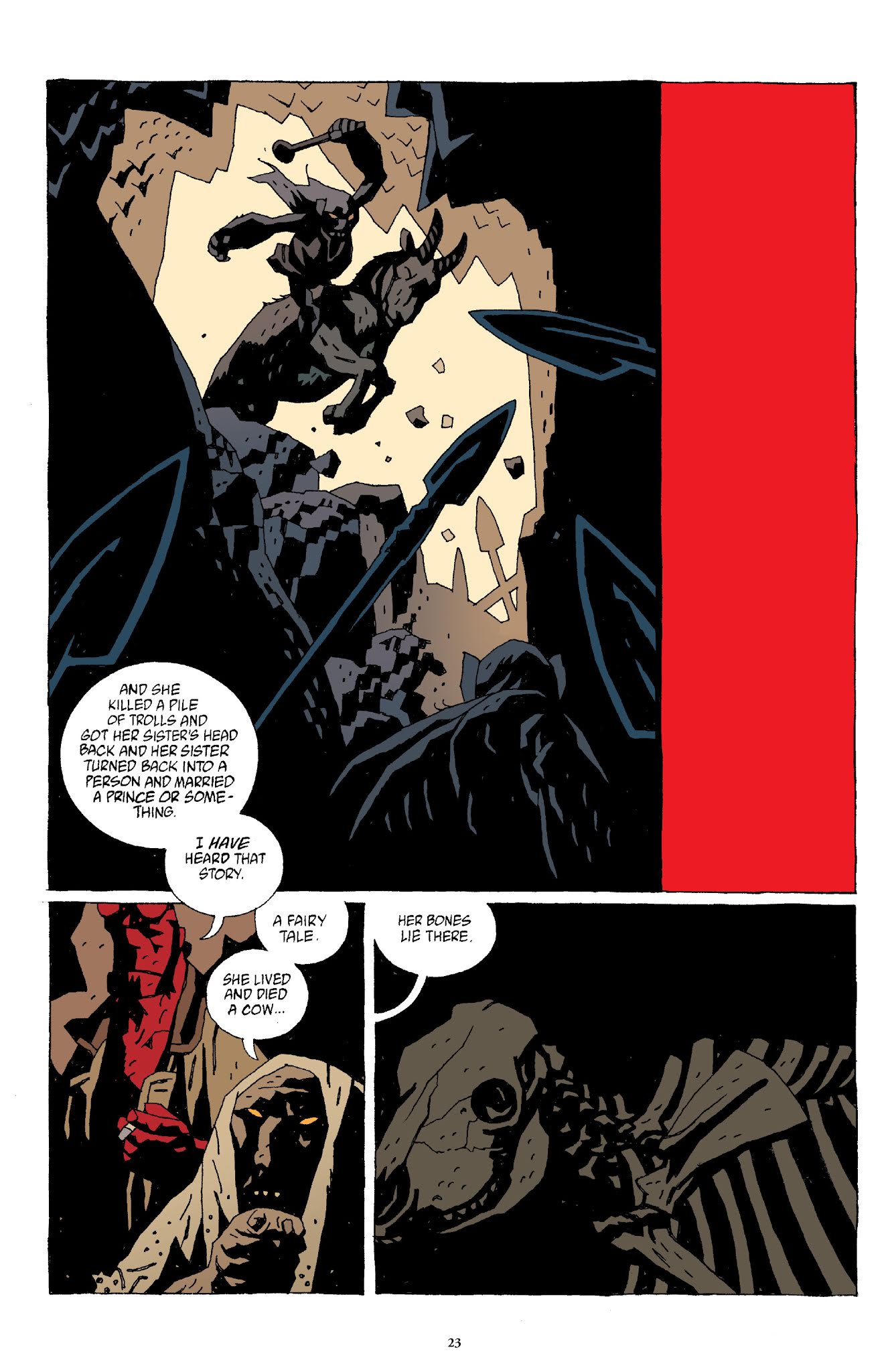 Read online Hellboy The Complete Short Stories comic -  Issue # TPB 2 (Part 1) - 24